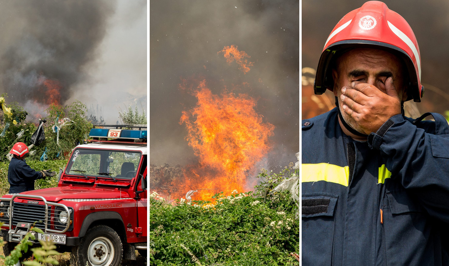 Požar Novi Vinodolski