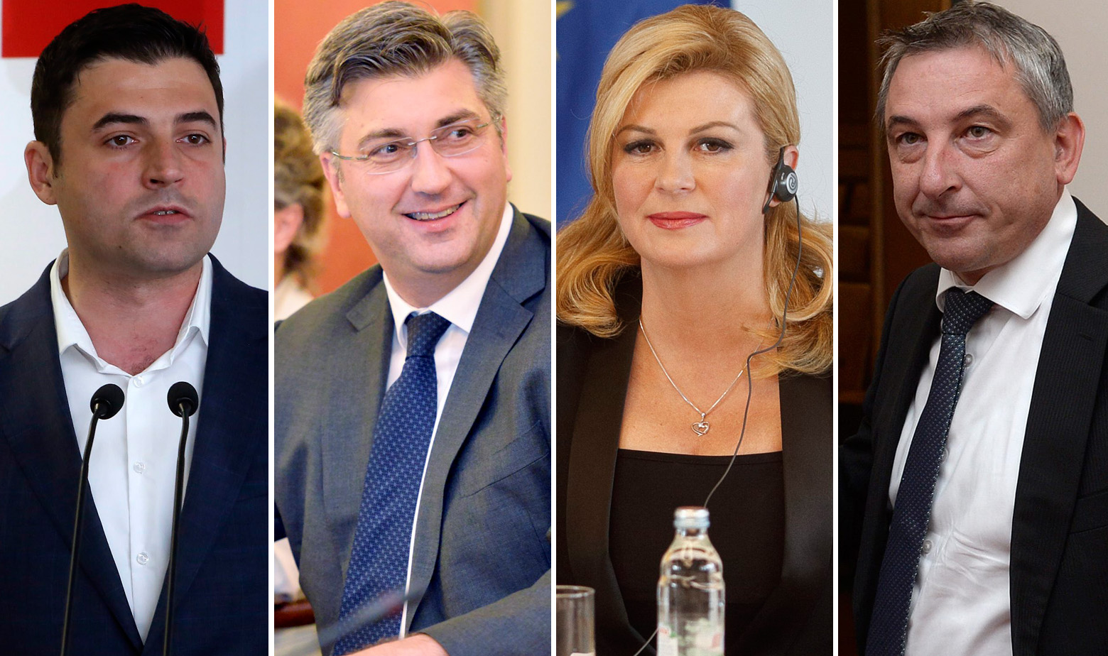 Plenković, Bernardić, Kolinda Grabar Kitarović i Štromar