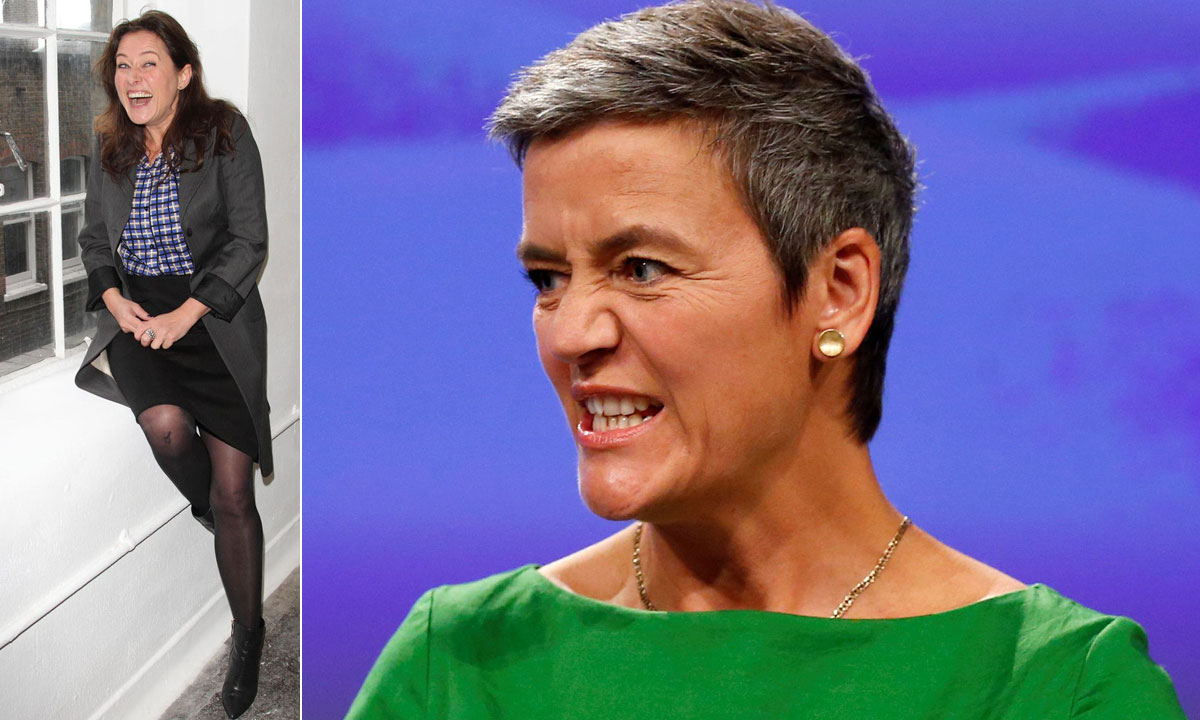 Sidse Babett Knudsen, junakinja serije Borgen i Margrethe Vestager