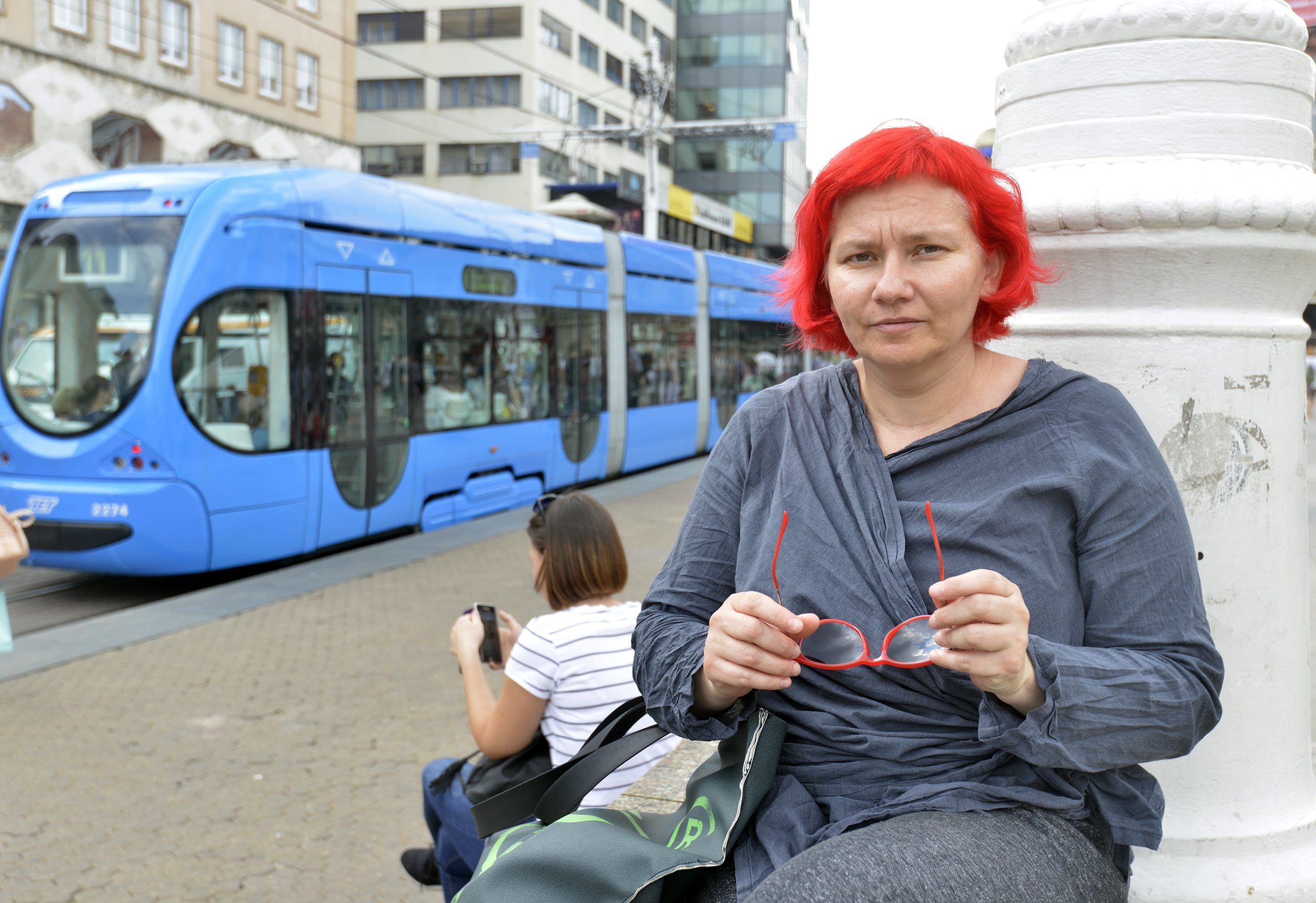 Ivana Zanze iz udruge Roda, jedna od organizatorica prosvjeda