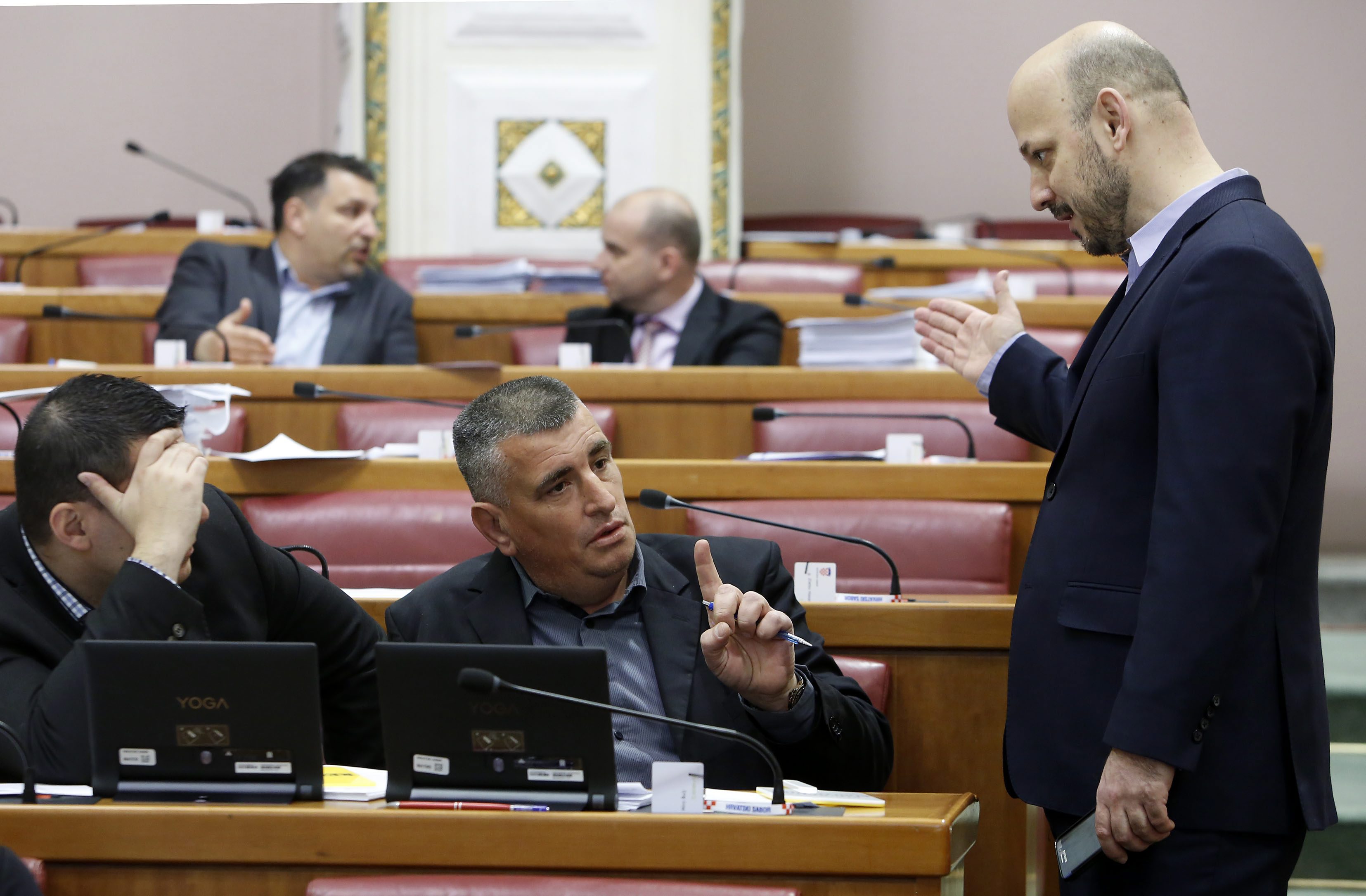 Nikola Grmoja, Miro Bulj i Gordan Maras