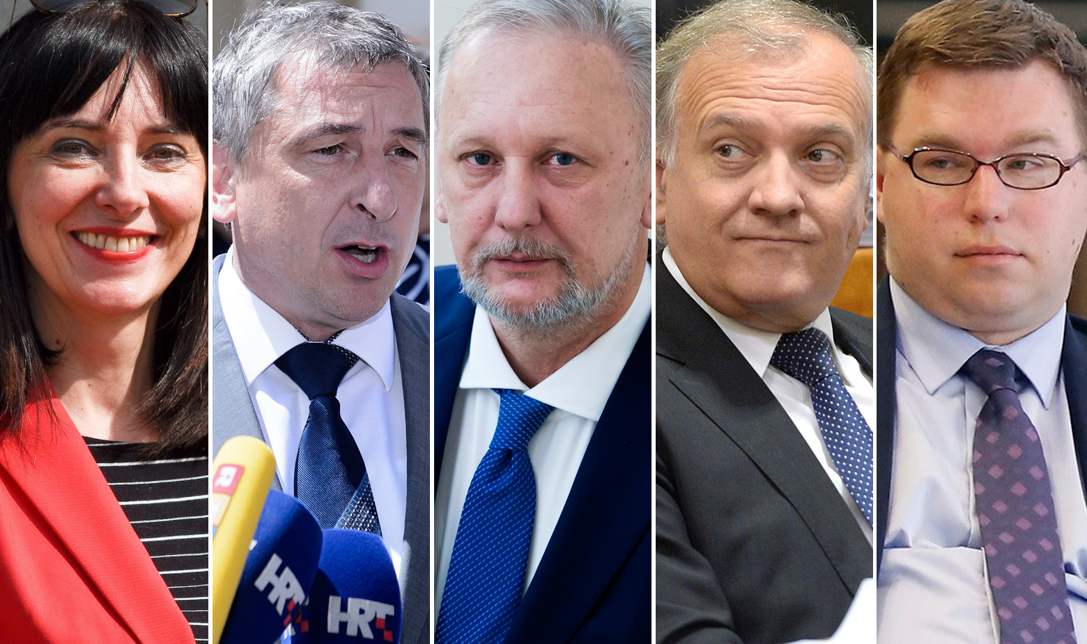 Blaženka Divjak, Predrag Štromar, Davor Božinović, Dražen Bošnjaković i Marko Pavić 