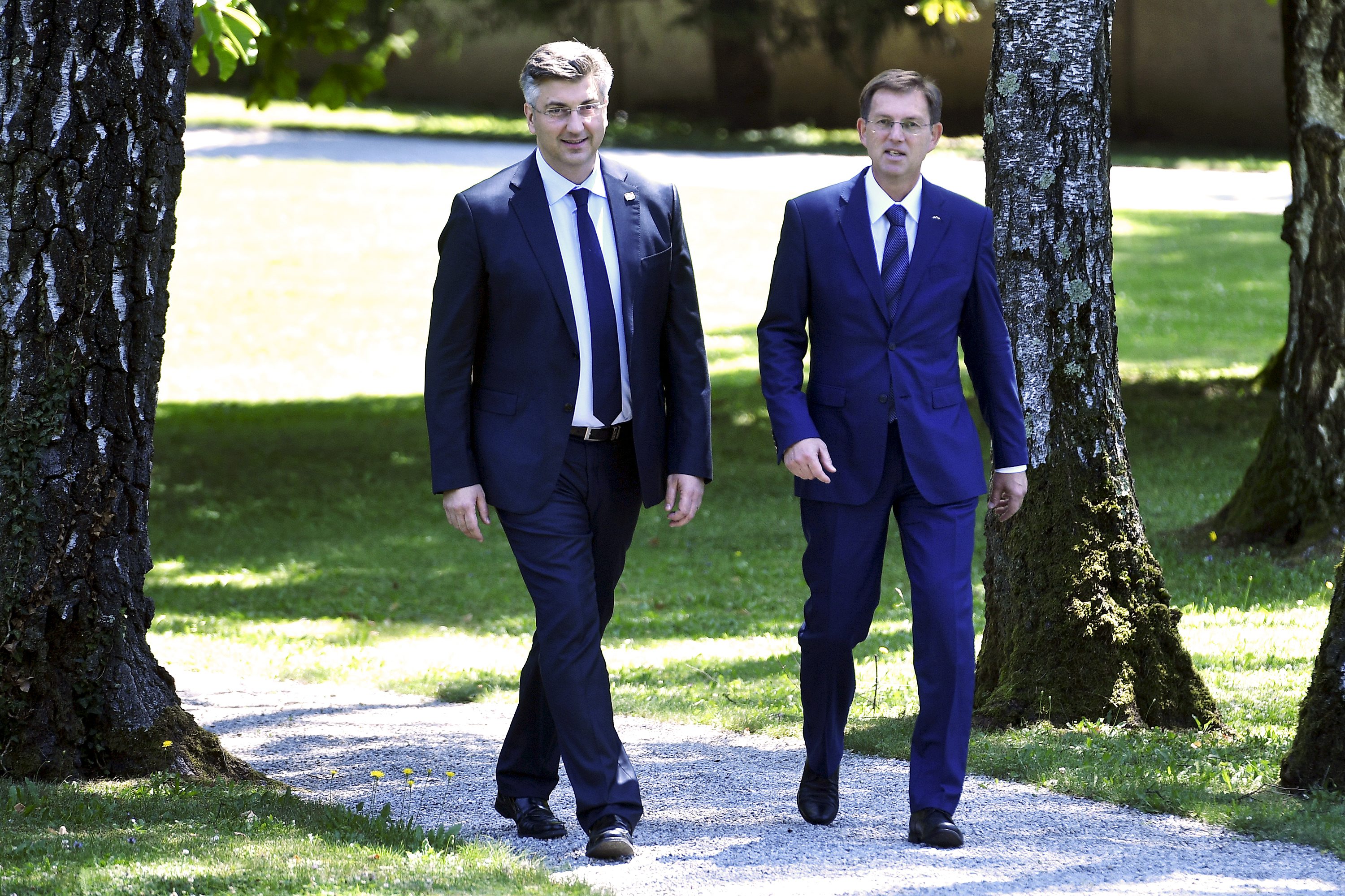 Andrej Plenković i Miro Cerar 