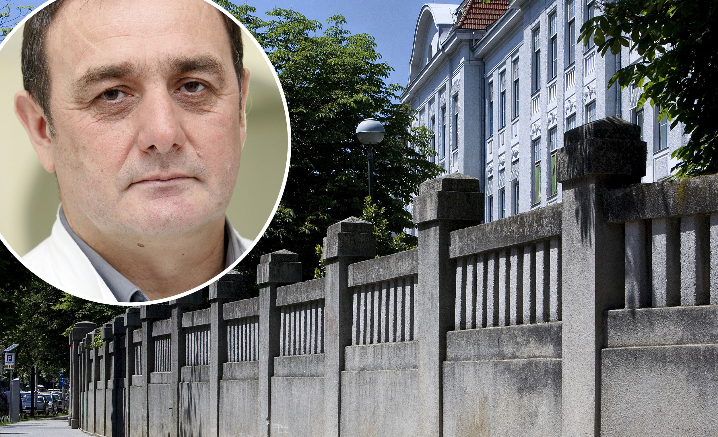 predstojnik Klinike u Petrovoj dr. Slavko Orešković