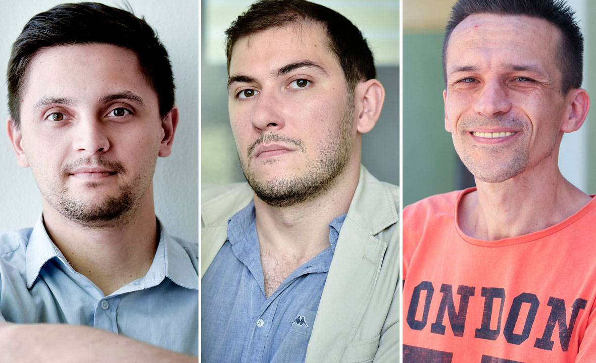 Ivan Bertović, Branimir Perković i Mario Nakić