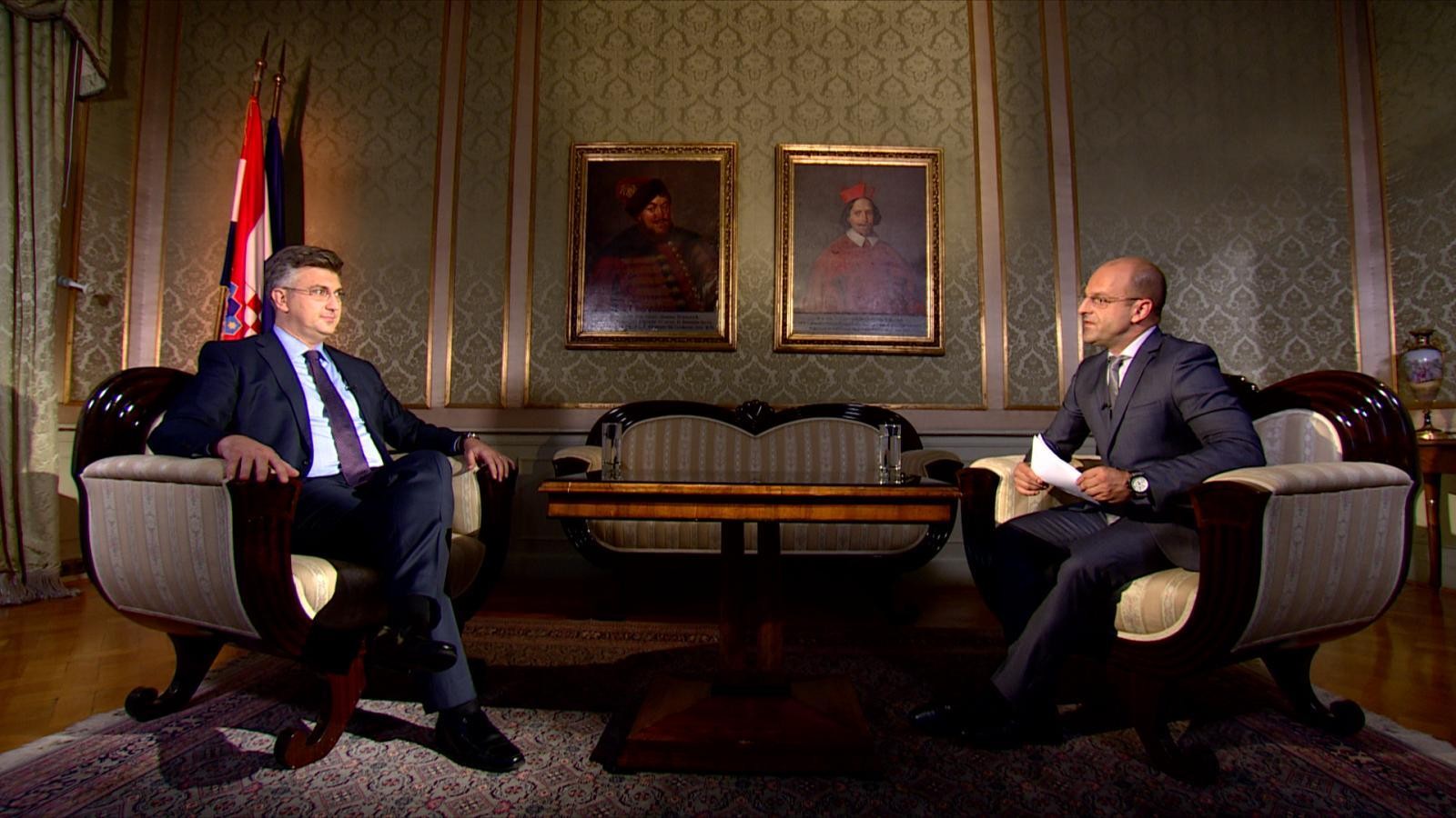 Andrej Plenkovic gost Dnevnika Nove TV_2