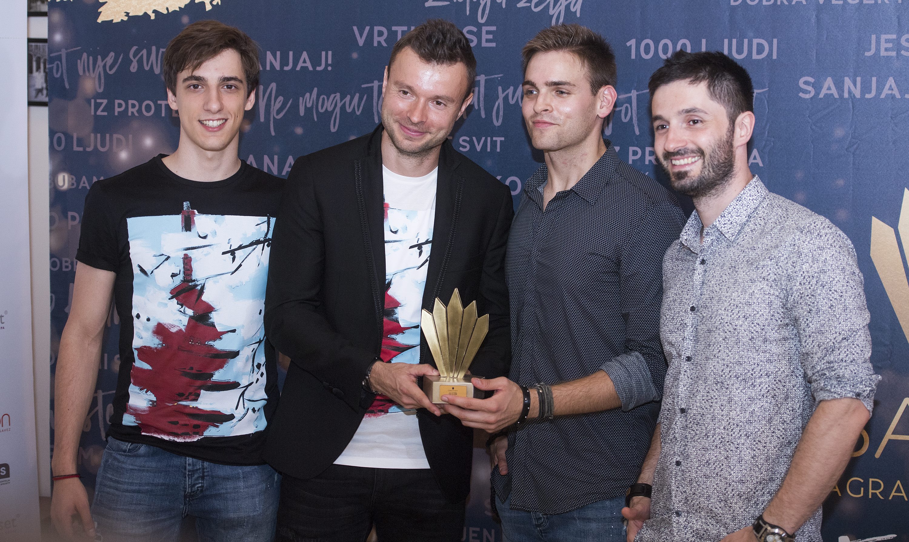 Na fotografiji: Pravila igre (Marko Kutlić - drugi s desna)