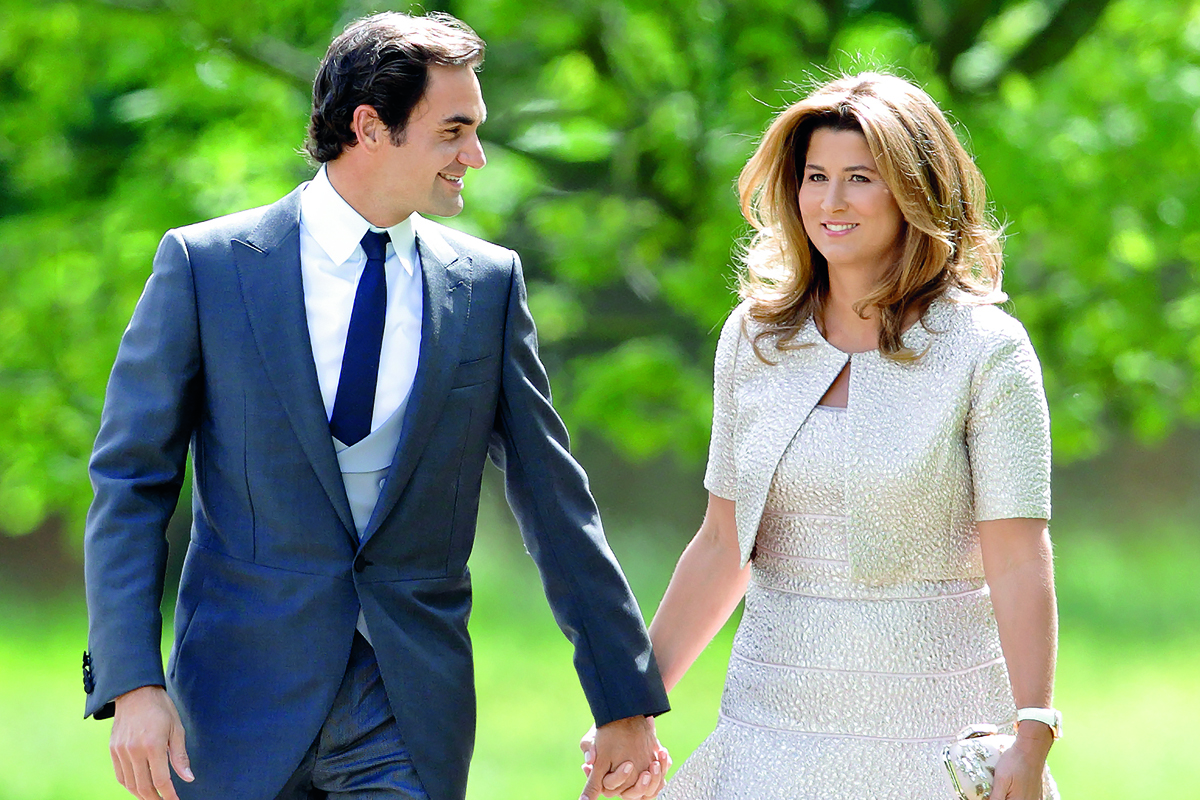 mirka i roger federer