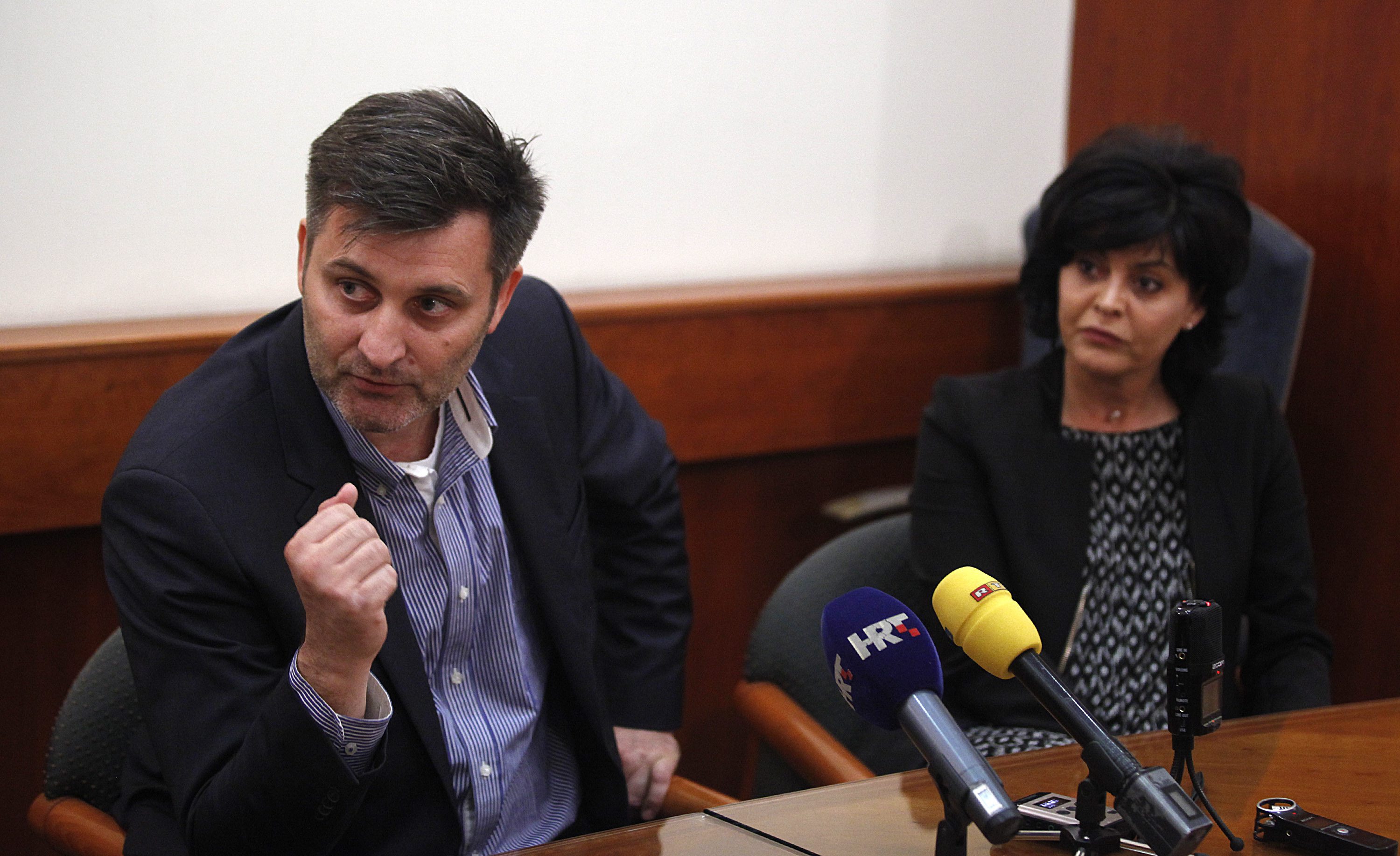 Serđo Obratov i Branka Gabriela Valentić.