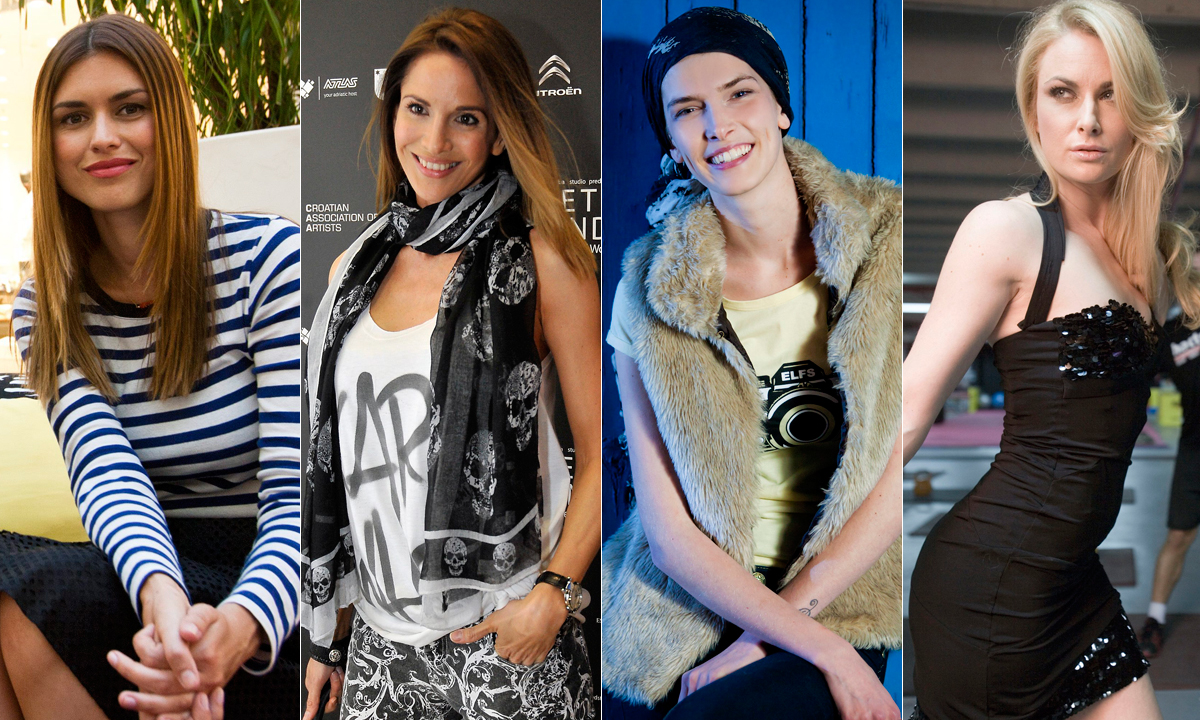 Anita Dujić, Jelena Orešković, Kristina Šalinović i Iris Rajčić