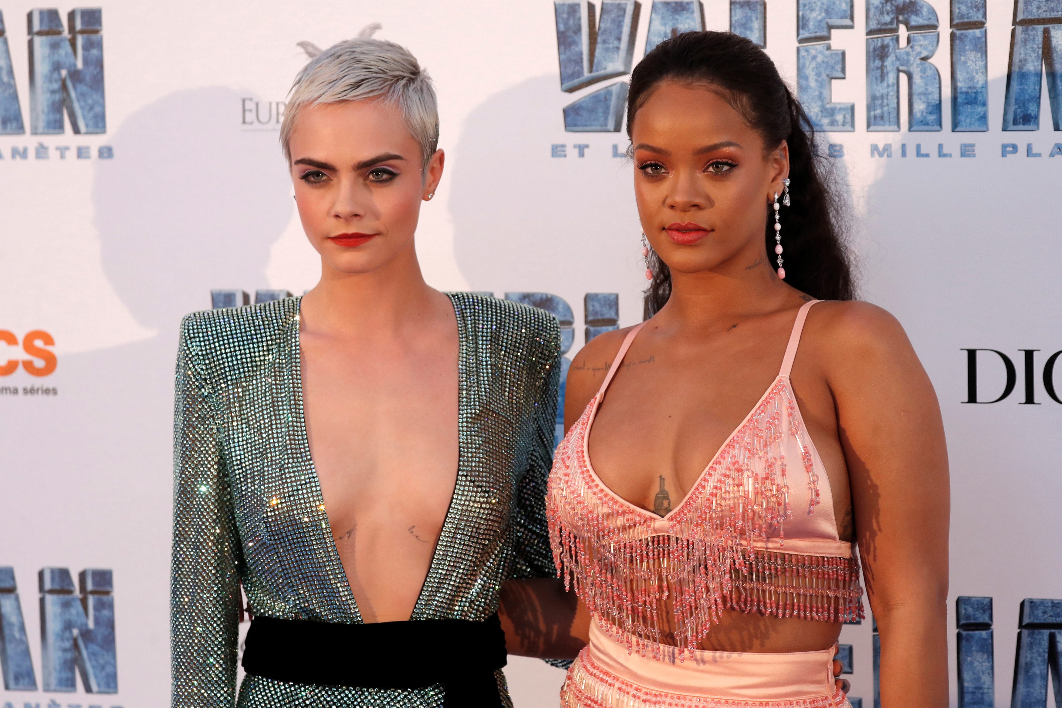 Cara Delevingne i Rihanna