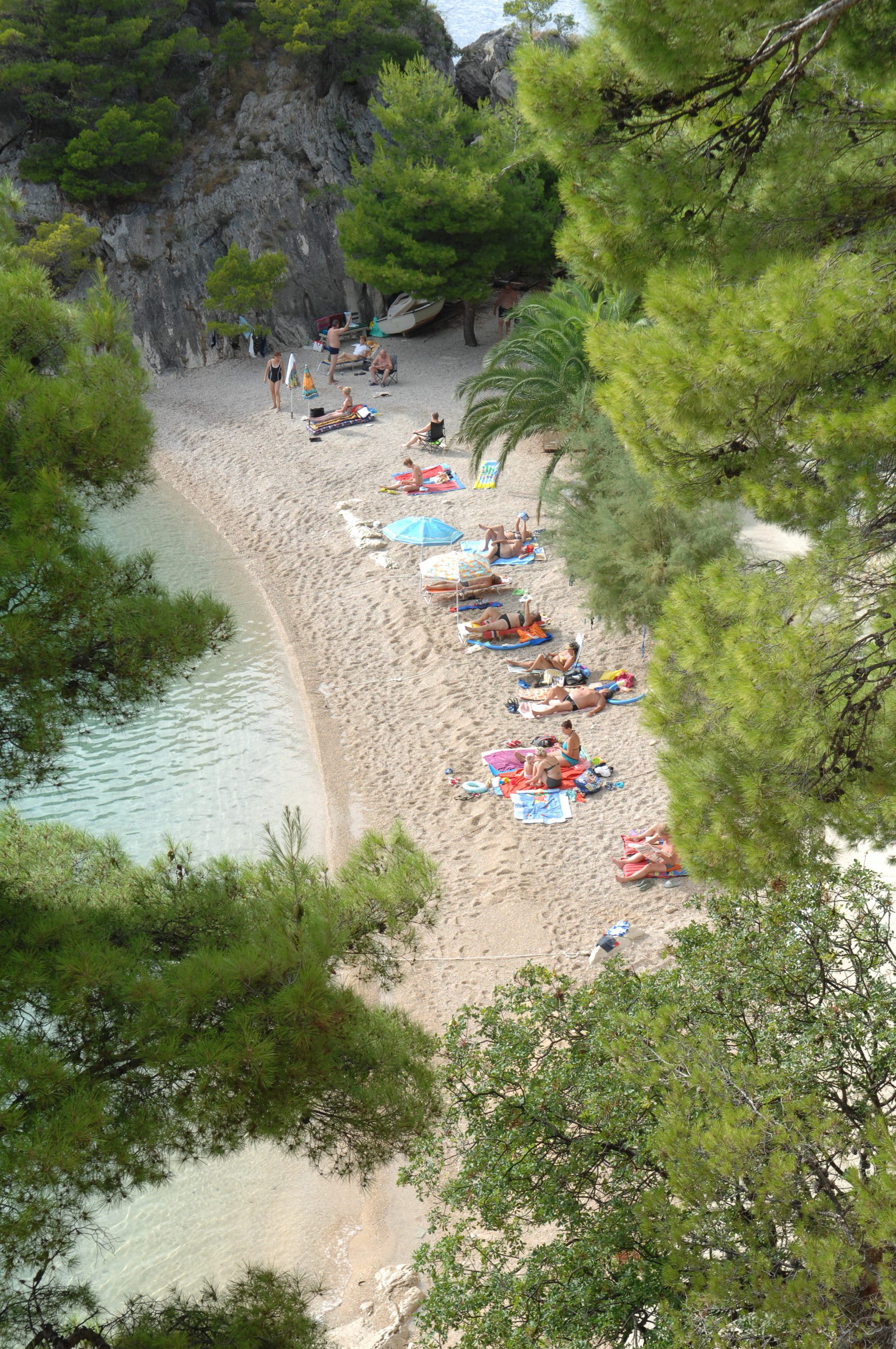 Plaža Podrače u Brelima