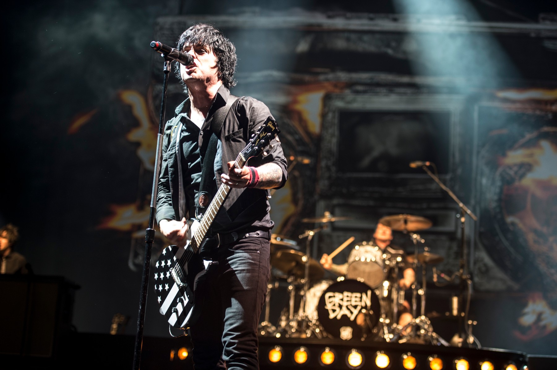 Ilustracija, koncert Green Daya