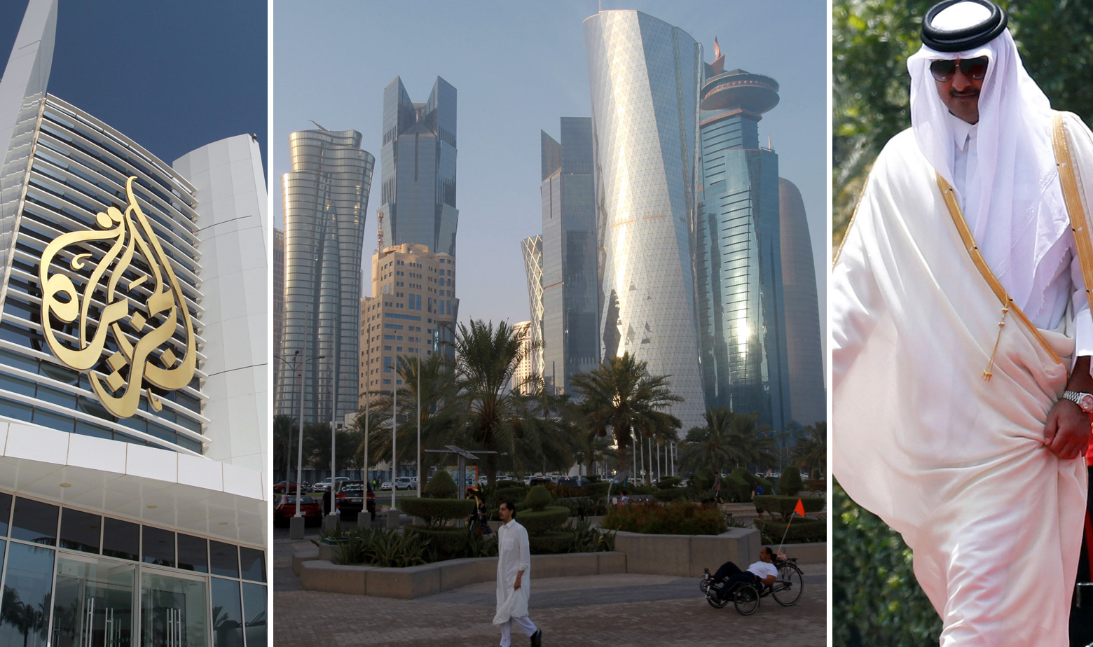 Zgrada Al Jazeere, Doha i emir Tamim bin Hamad Al Thani 