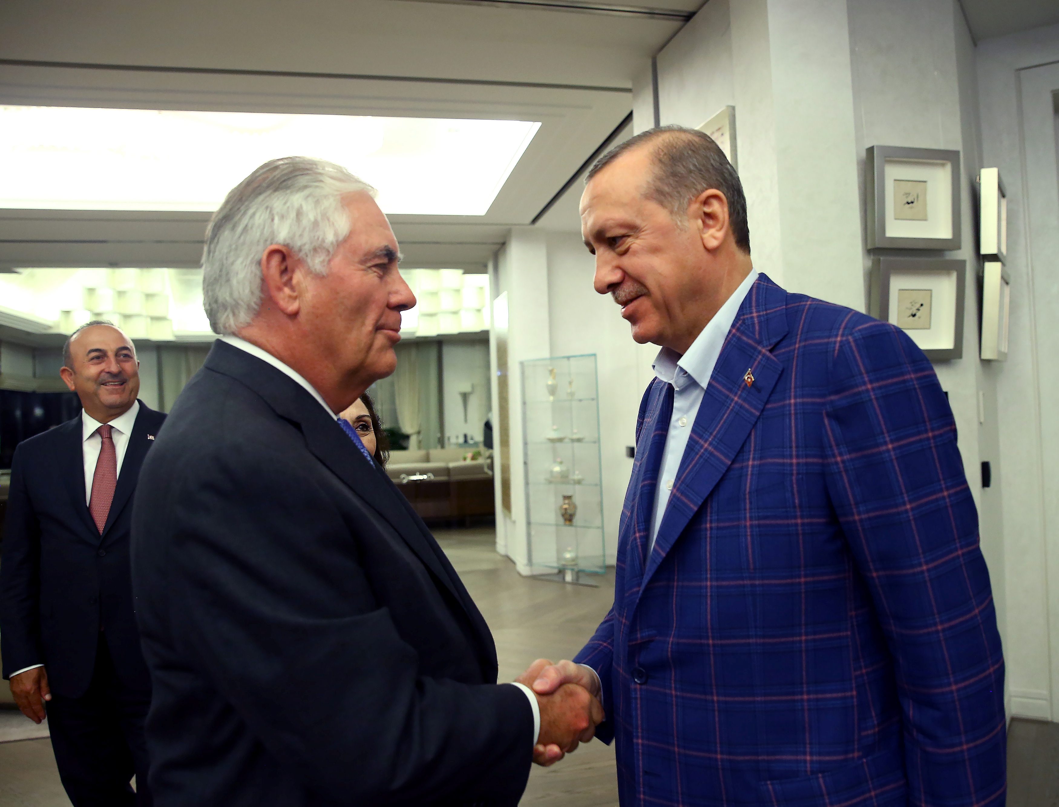 Rex Tillerson i Tayyip Erdogan
