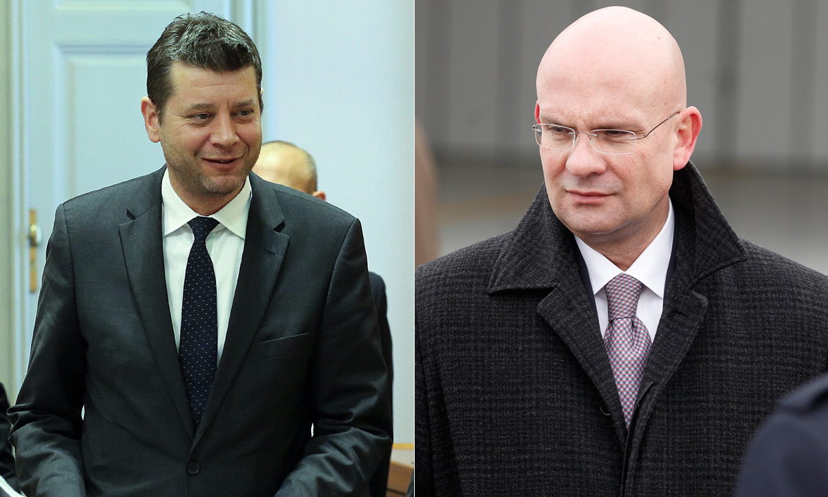 Jasen Mesić i Pjer Šimunović