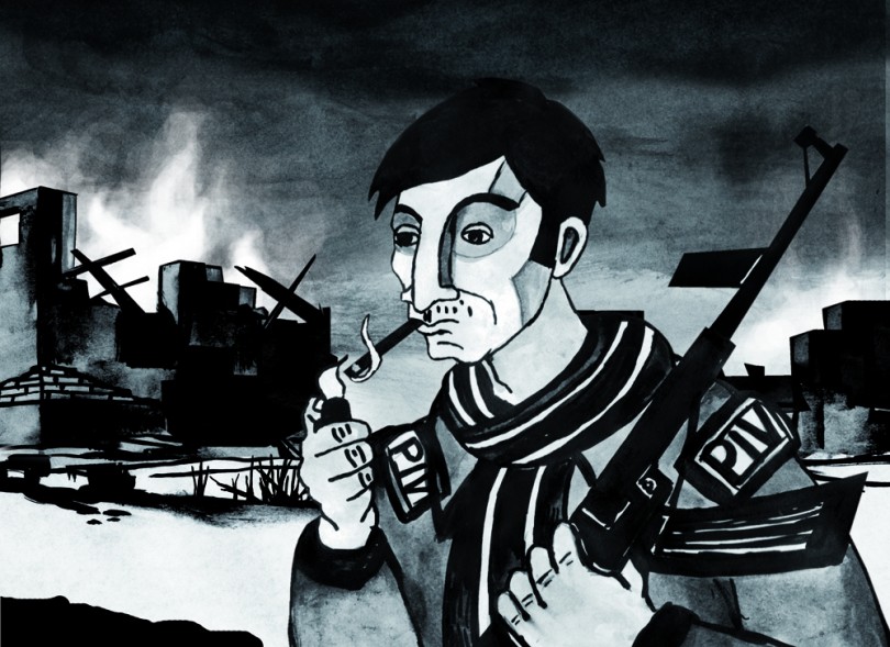 Prizor iz animiranog dokumentarnog filma 'Chriss The Swiss'