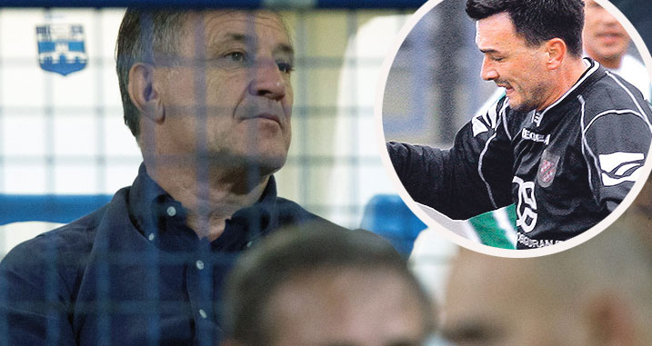 Zdravko Mamić (lijevo) i Marko Janjetović (u krugu)