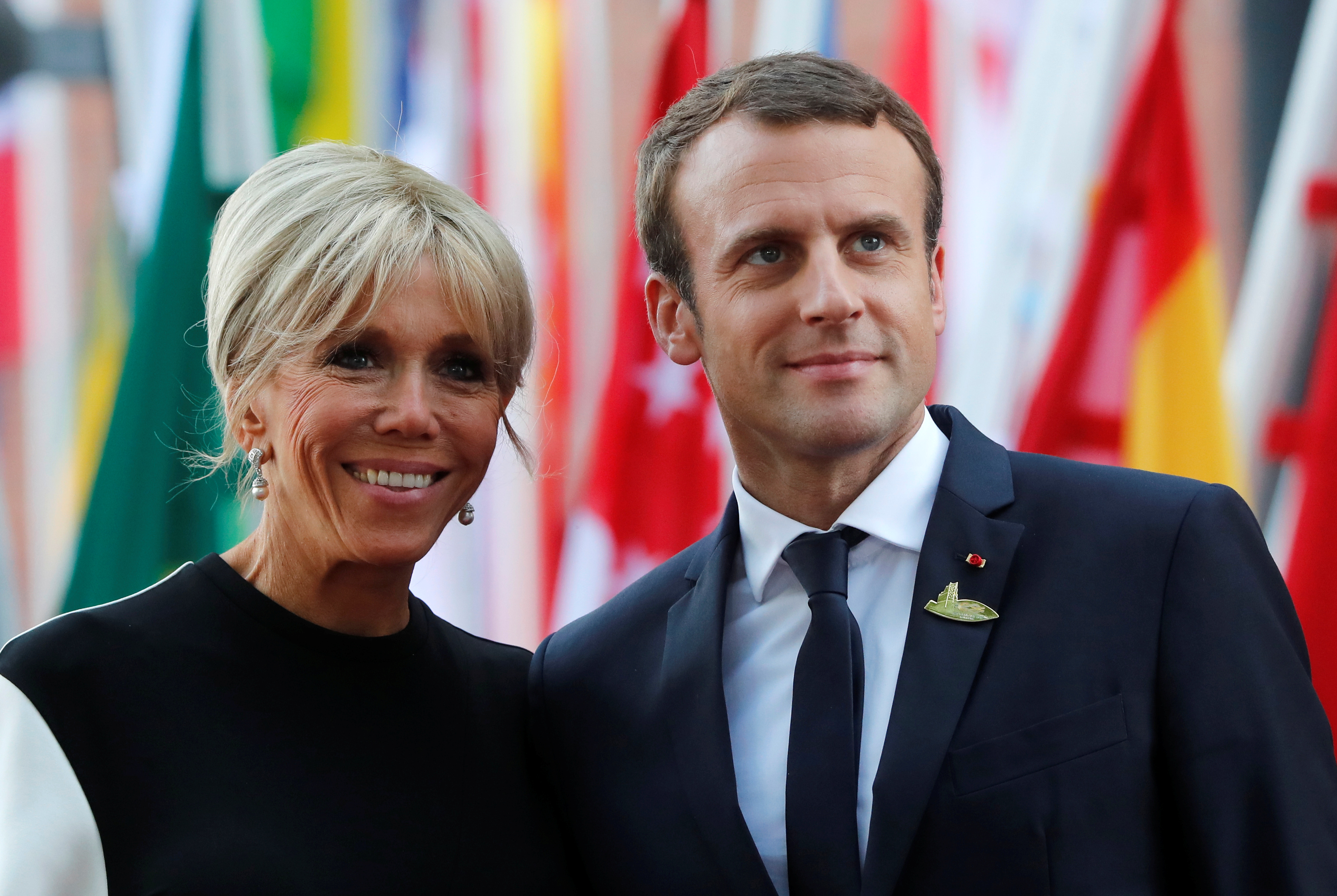 Brigitte i Emmanuel Macron