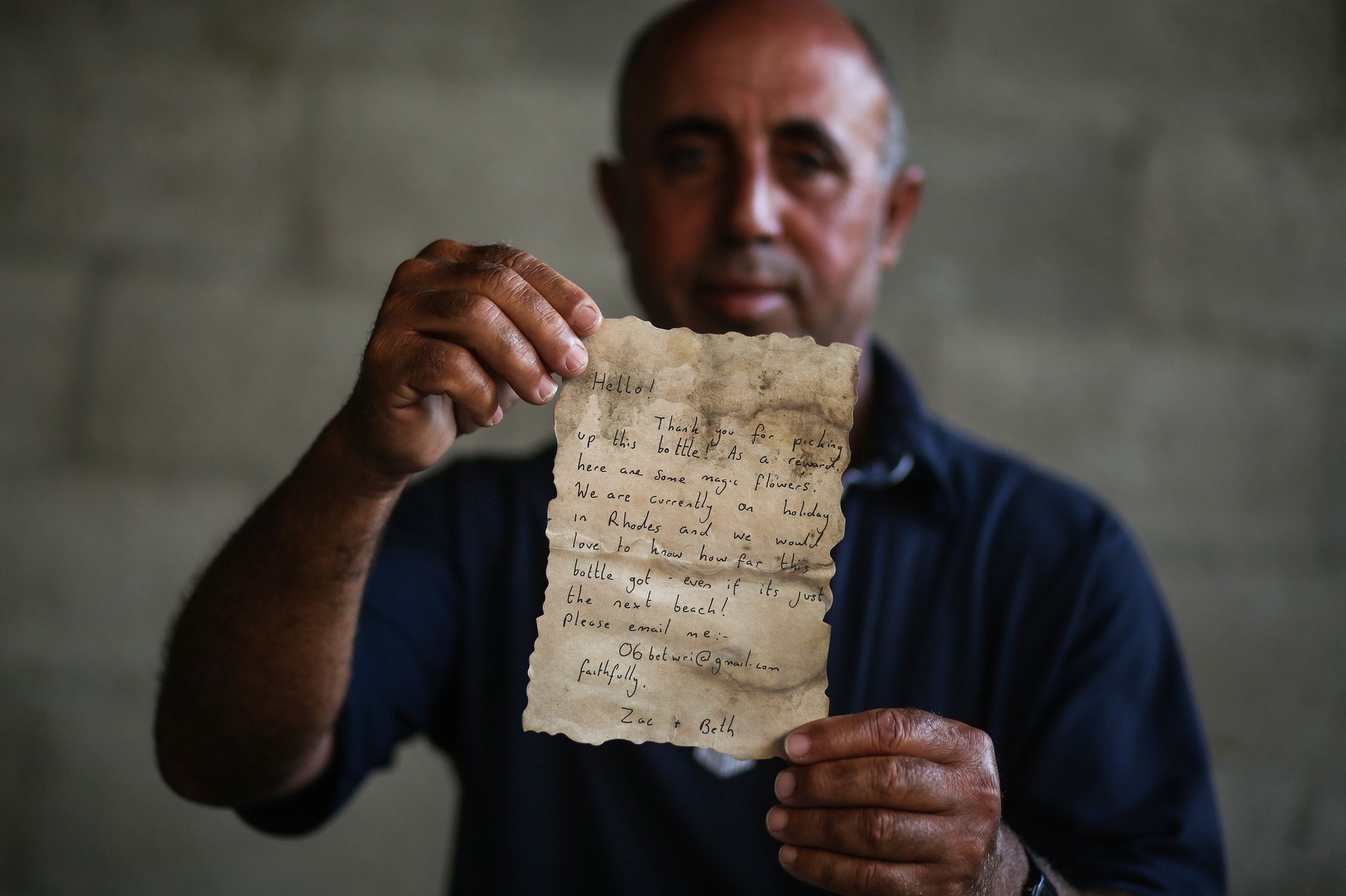 Džihad al-Soltan s porukom