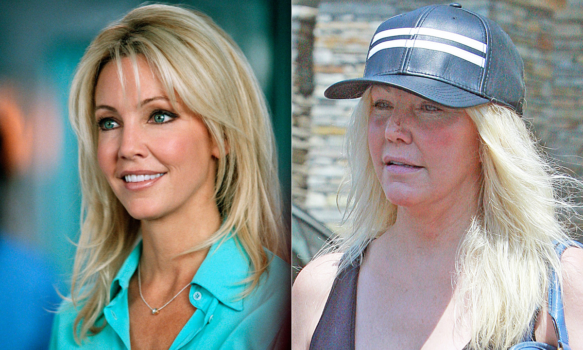 Heather Locklear 2001. i 2016.