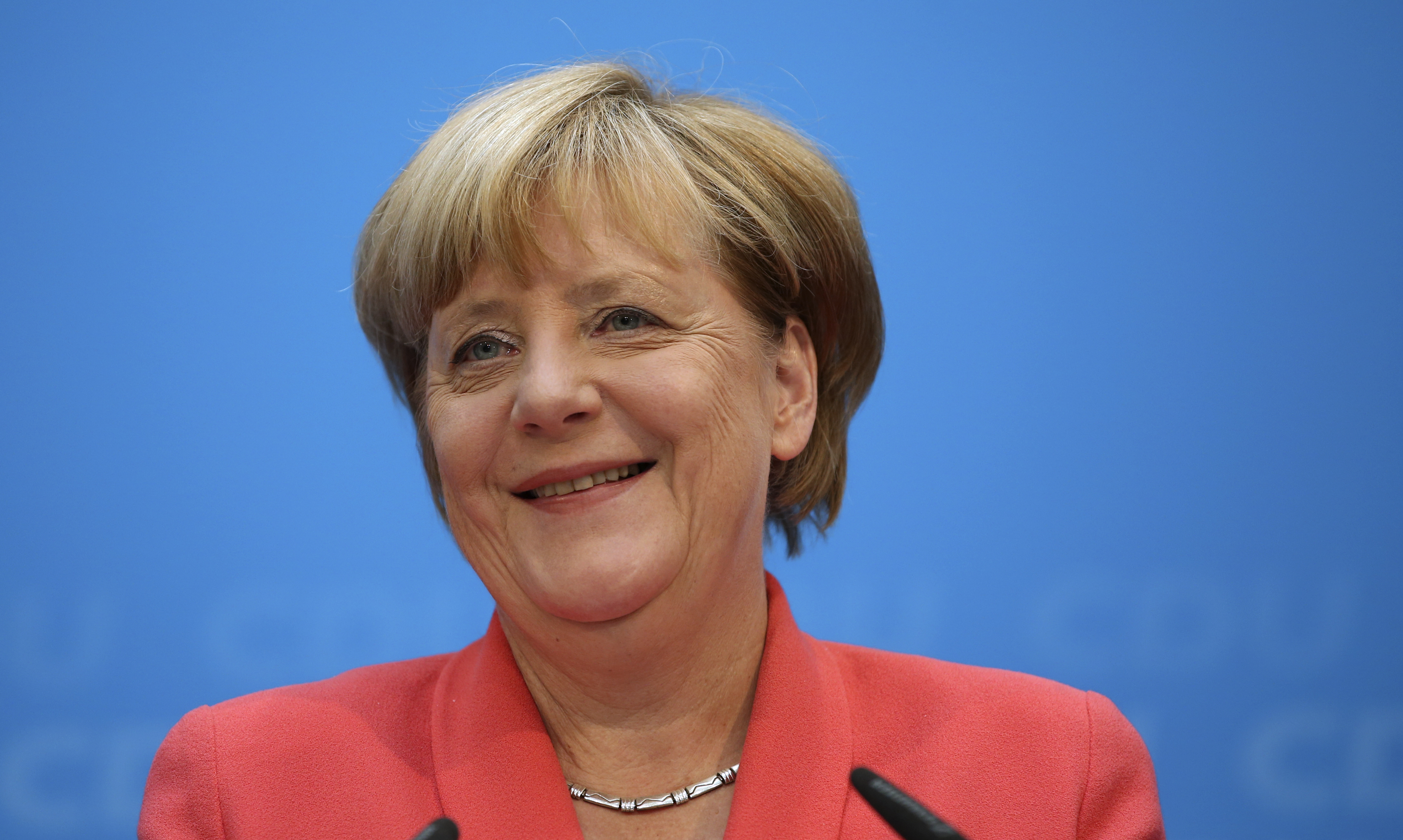 Nasmiješena Angela Merkel