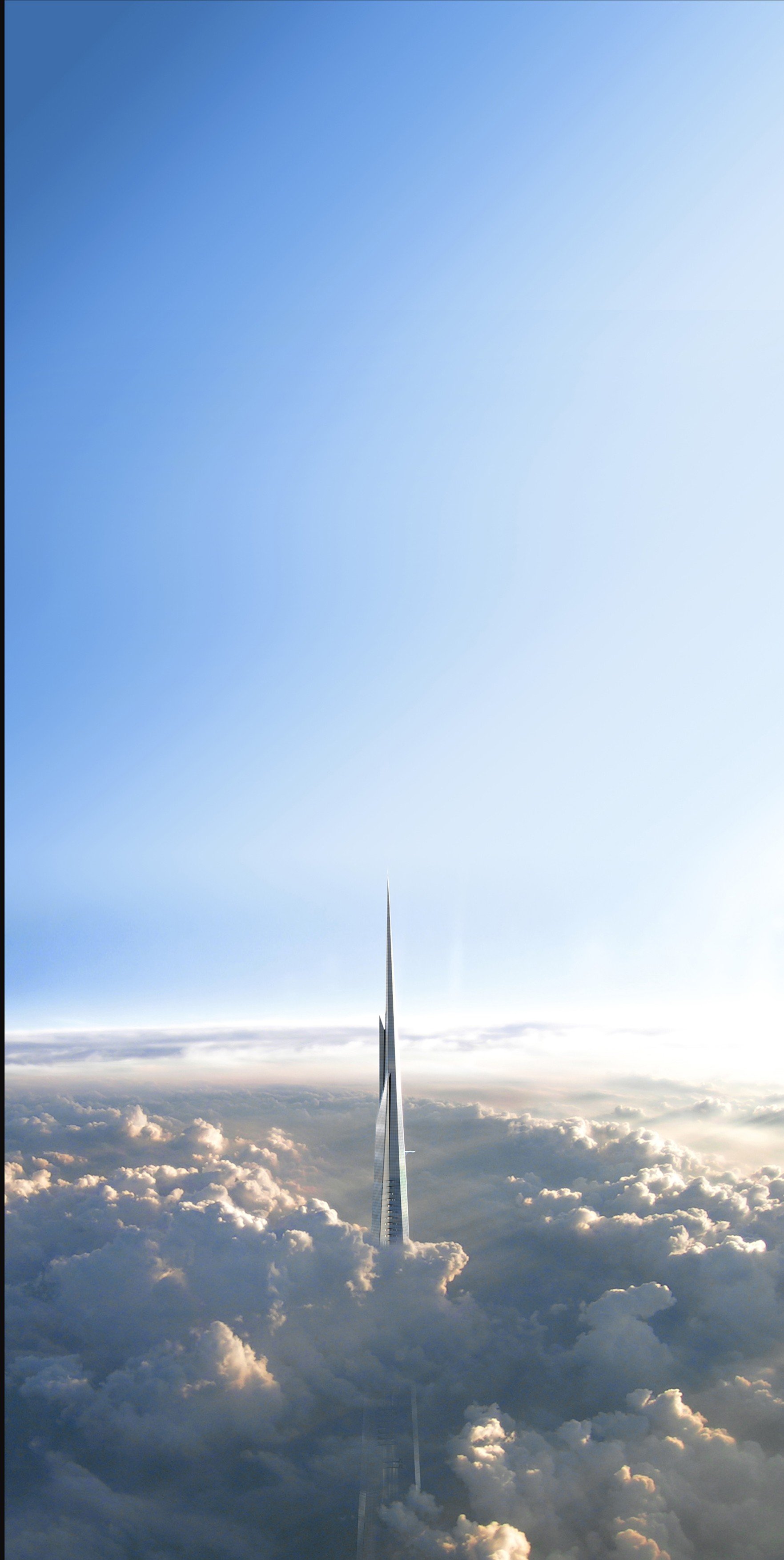 Ilustracija arhitekata: Jeddah Tower 