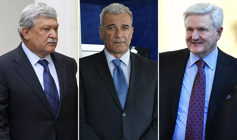 Sándor Csányi, Ante Ramljak, Ivica Todorić