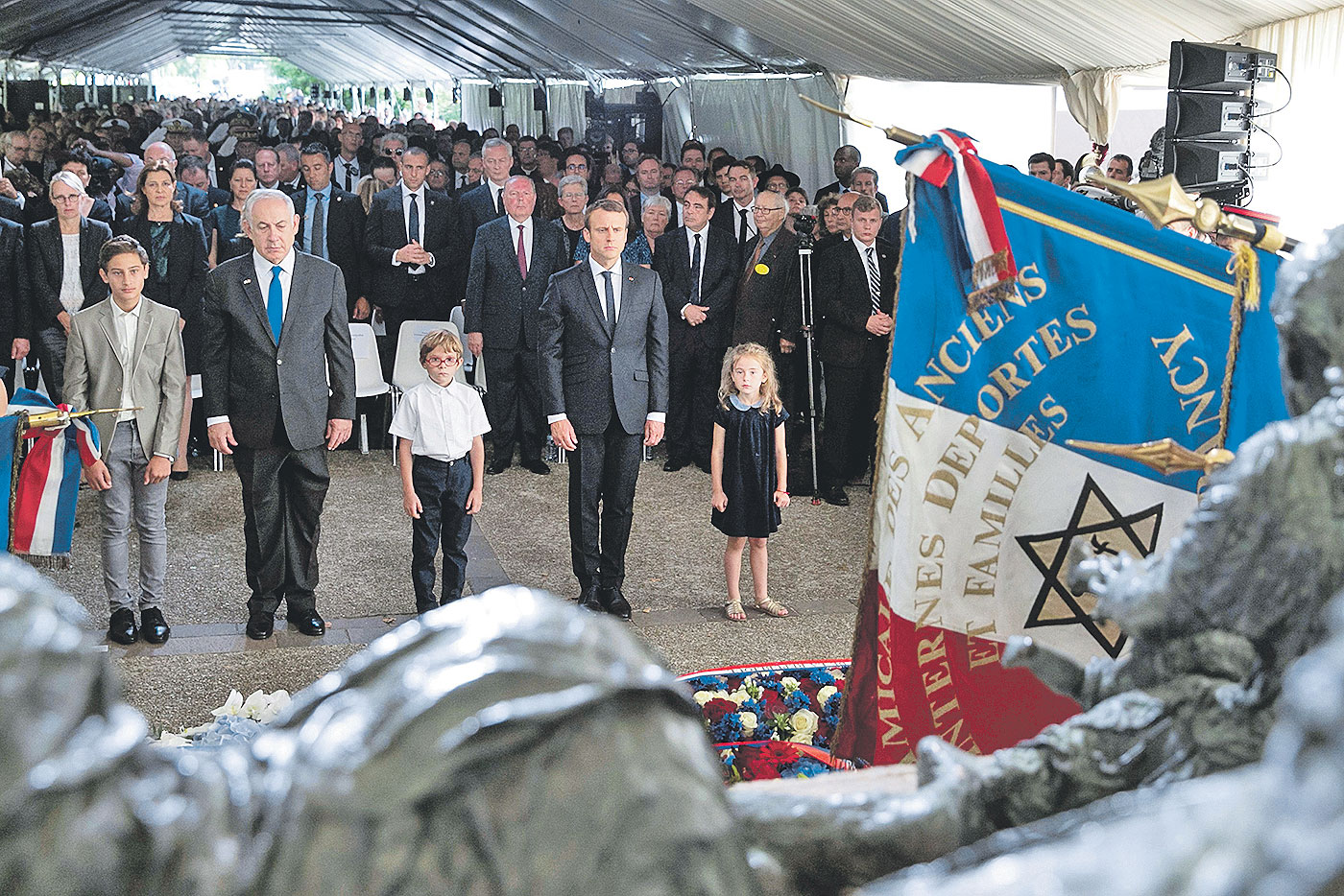 Benjamin Netanyahu i Emmanuel Macron