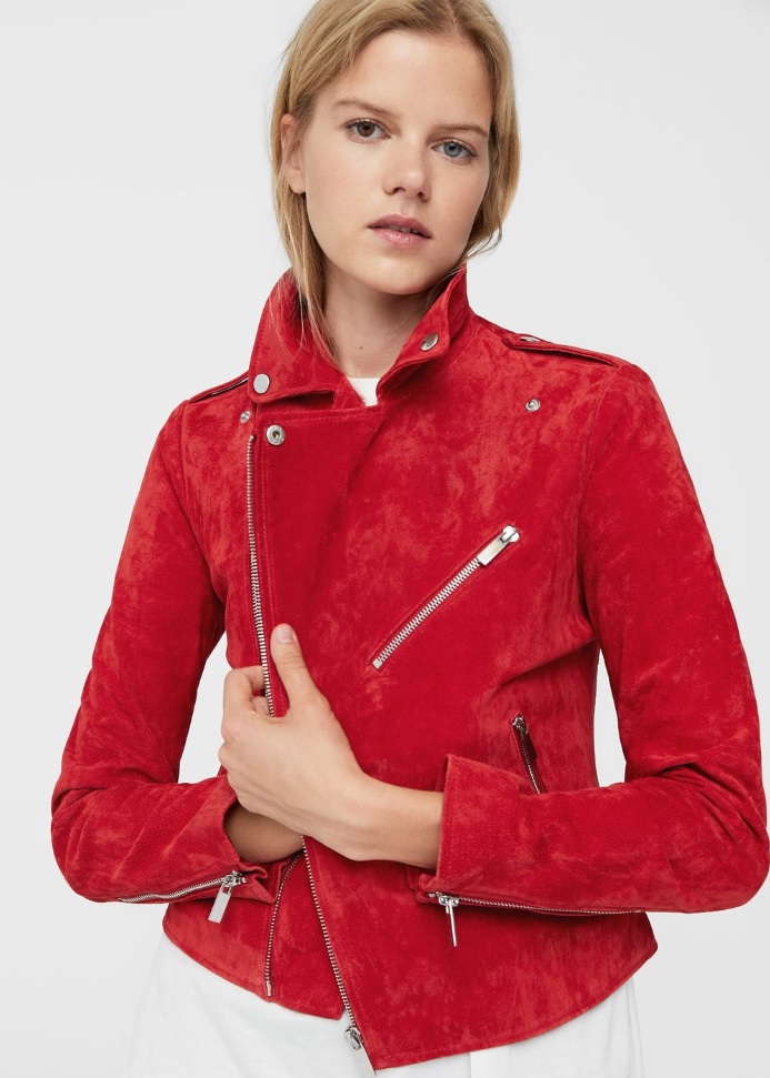 Kožnata jakna Mango (699,90 kn)