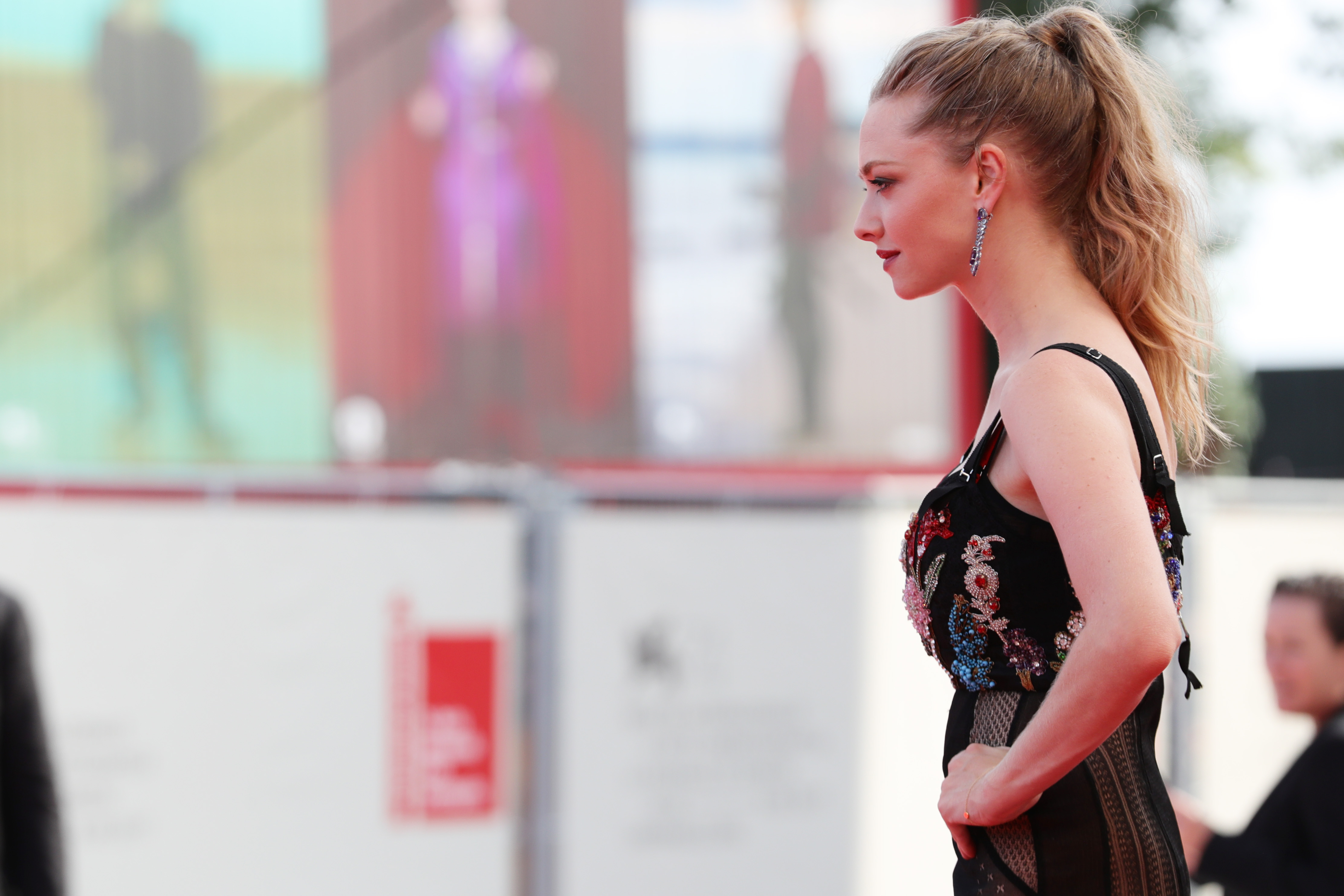 Američka glumica Amanda Seyfried na premijeri filma First Reformed: Haljina Alexander Mcqueen