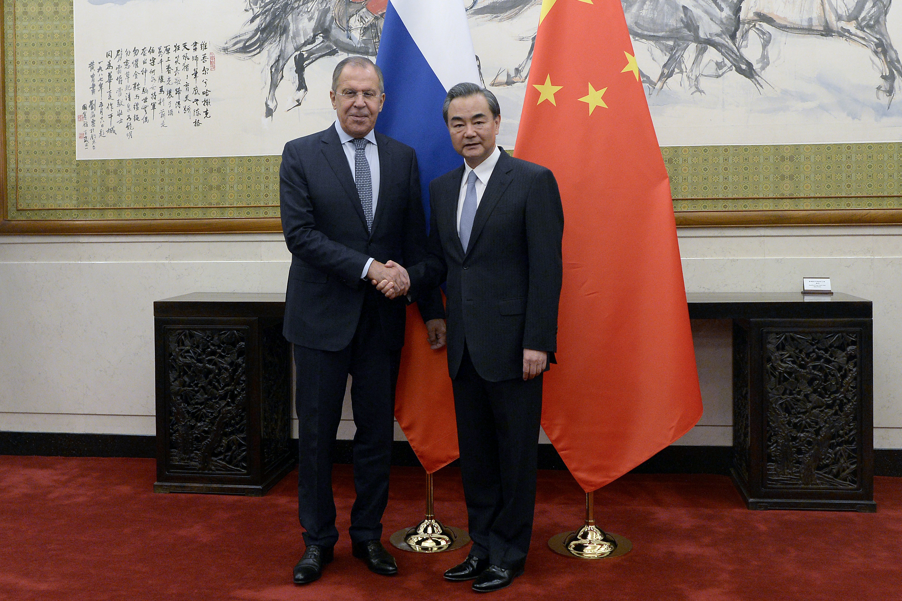 Sergej Lavrov i Wang Yi