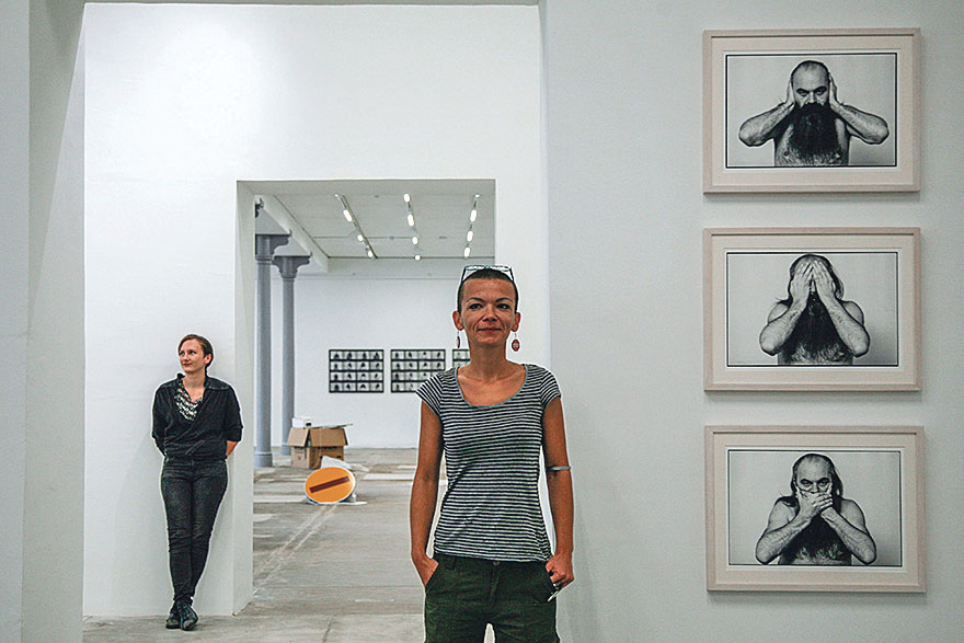 Kustosice izložbe Ksenija Orelj i Nataša Šuković