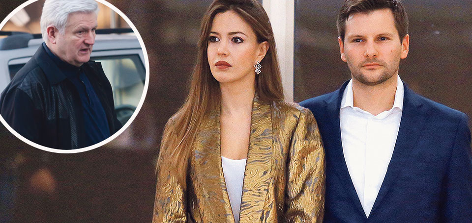 Ivica Todorić ( u krugu), Milica Mihajlović i Ivan Todorić (desno)