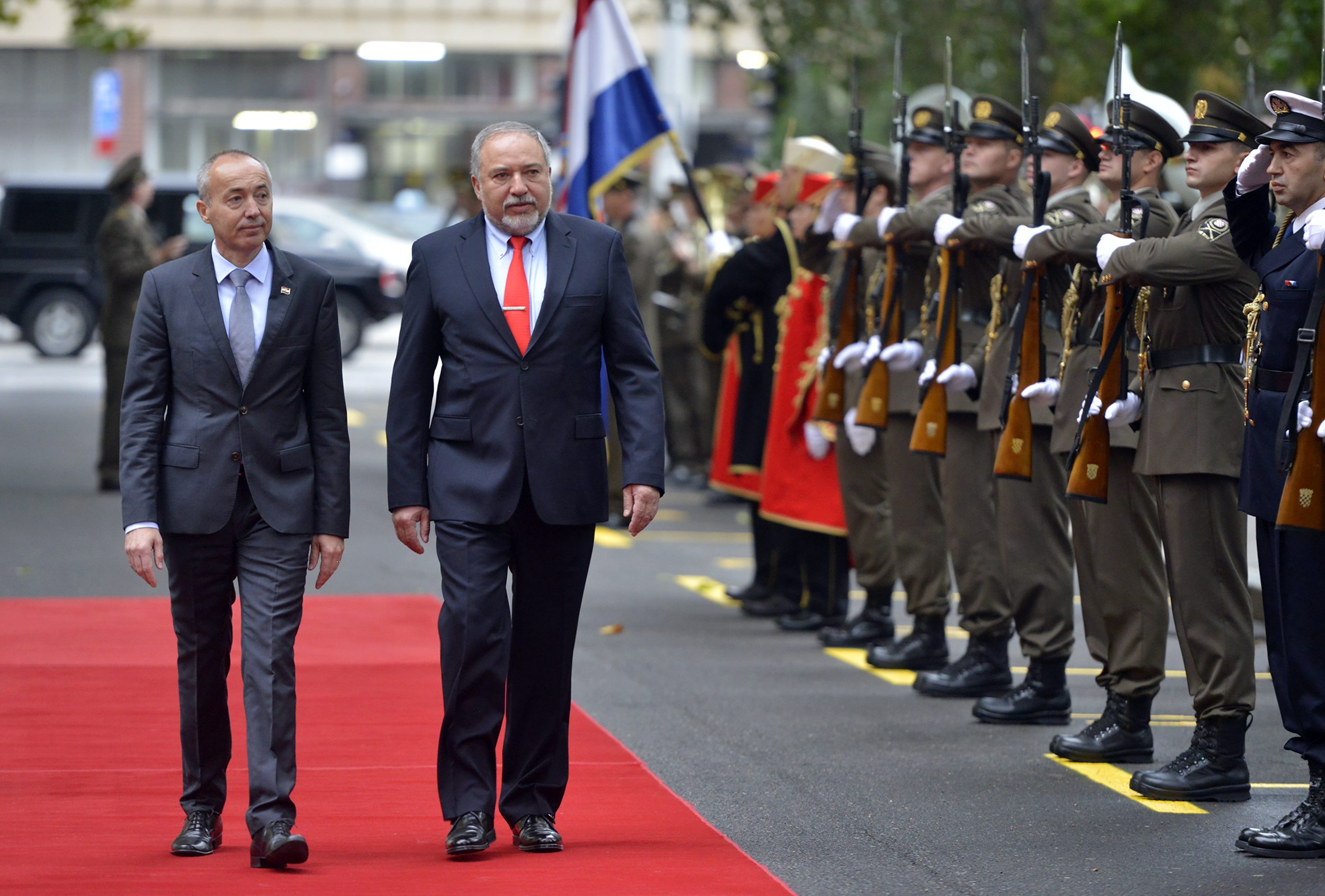 Damir Krstičević i Avigdor Lieberman