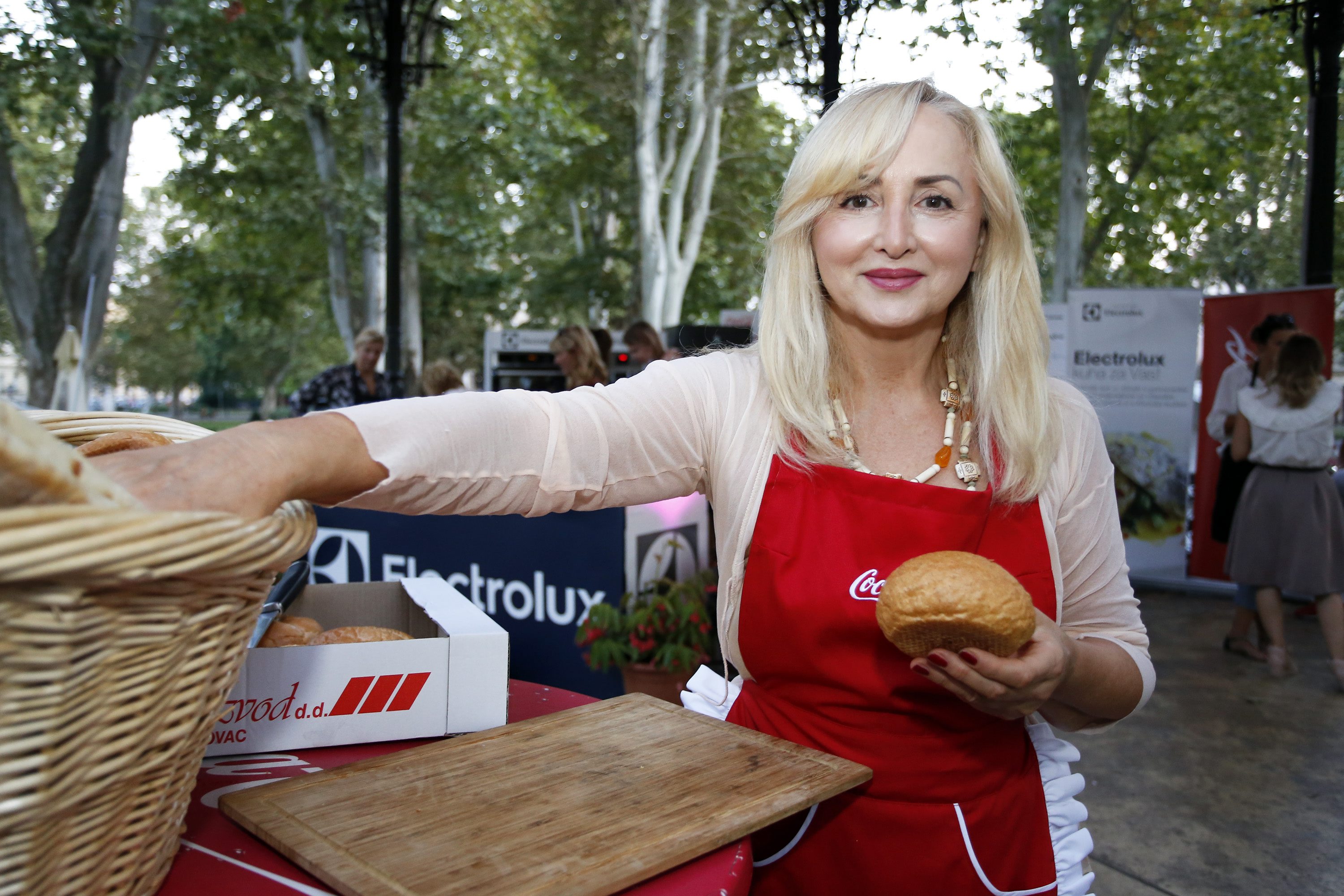 Ankica Dobrić na Food Film Festivalu na Zrinjevcu, prije tri tjedna