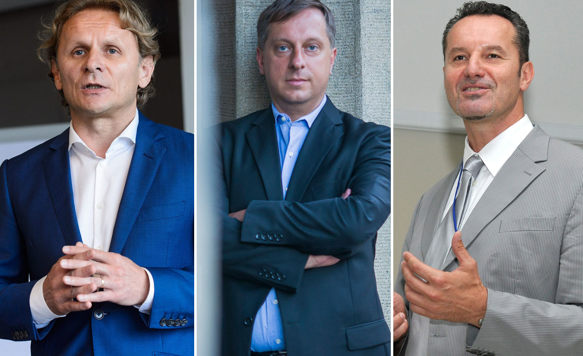 Ivan Đikić, Marin Soljačić i Igor Štagljar