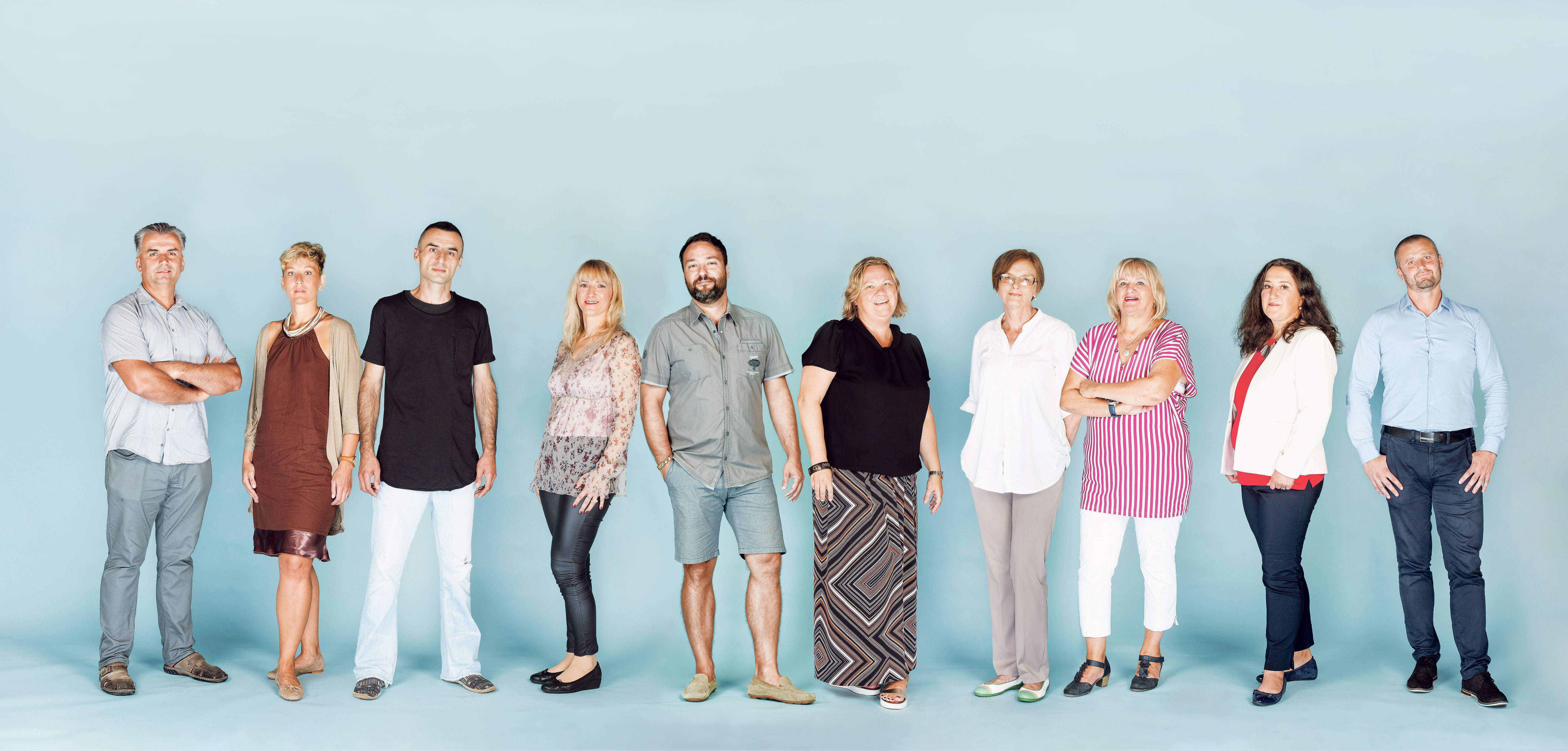 Milan Daniel Jurić, Iva Sieber, Boško Gojević, Goranka Adamović i Domagoj Brlečić