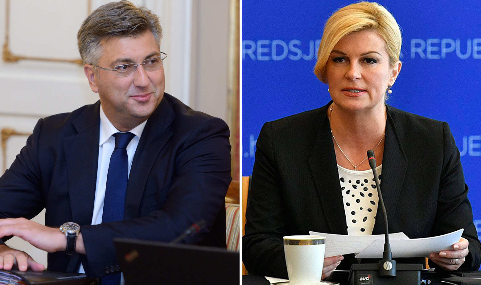 Plenković Grabar Kitarović Kolinda