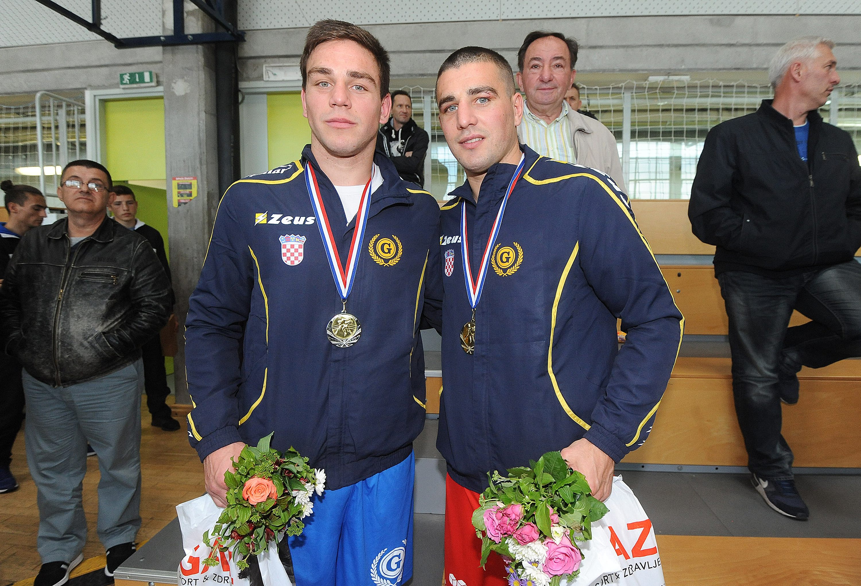 Braća Toni i Josip Filipi (desno)