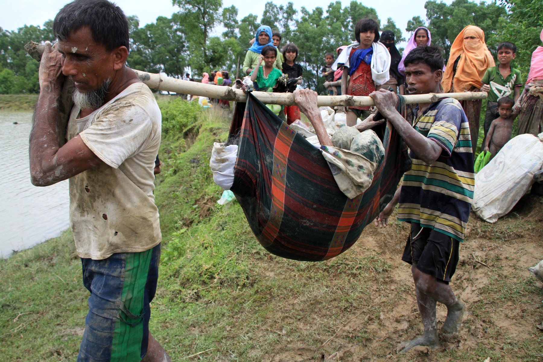 Rohyinga muslimani pobjegli su iz Mjanmara u Bangladeš 