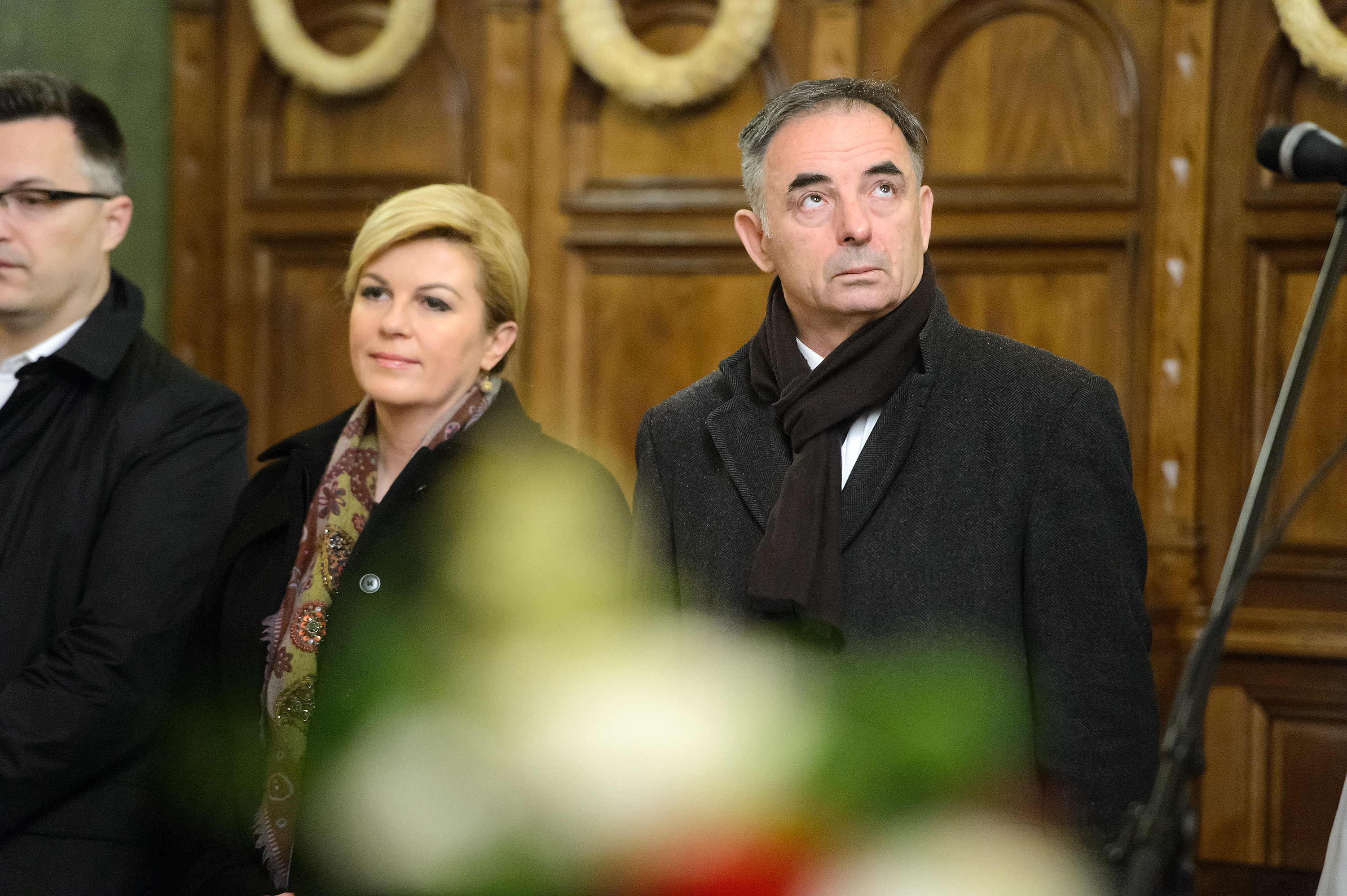 Kolinda Grabar Kitarović i Milorad Pupovac
