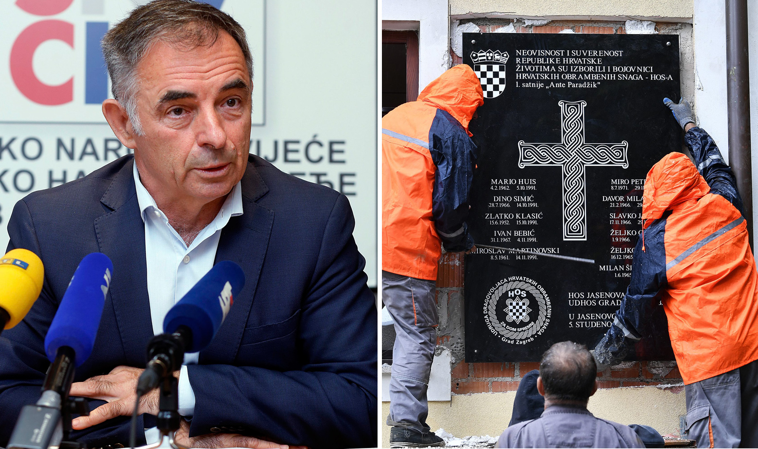 Milorad Pupovac i skidanje kontroverzne spomen-ploče u Jasenovcu