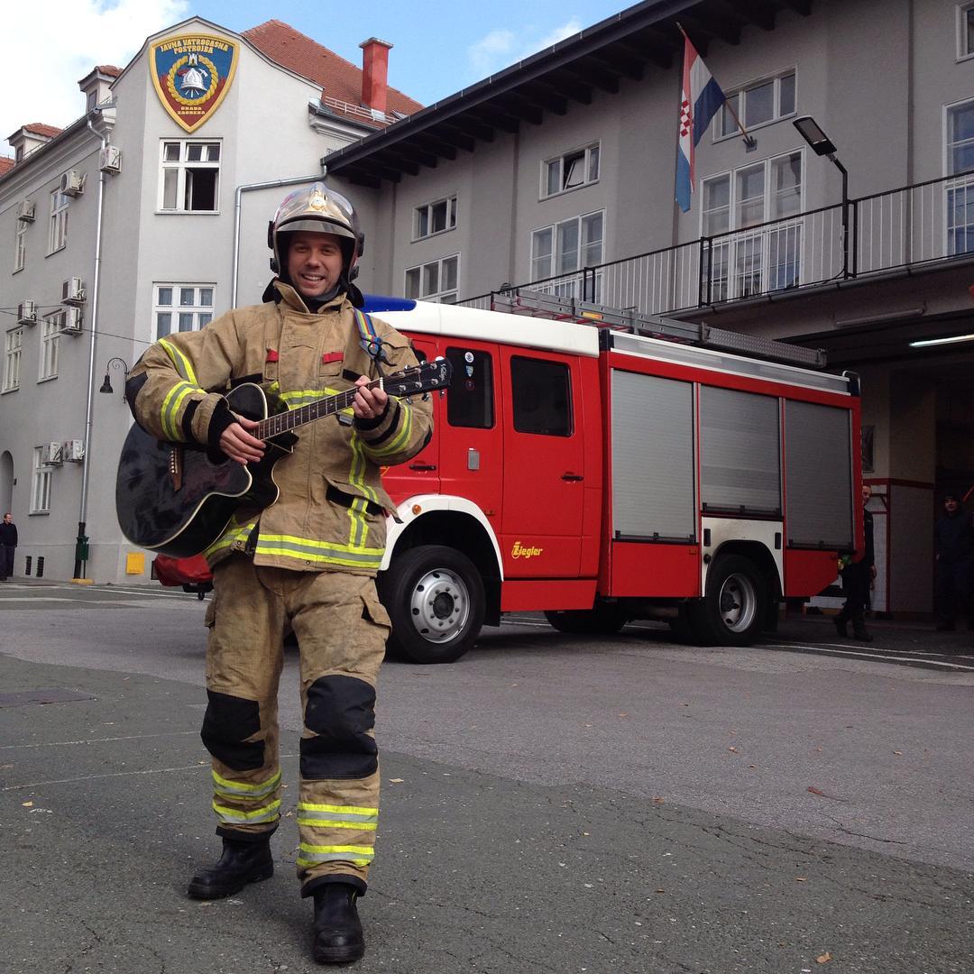 Luka Bulić na snimanju emisije 'Luka i prijatelji'