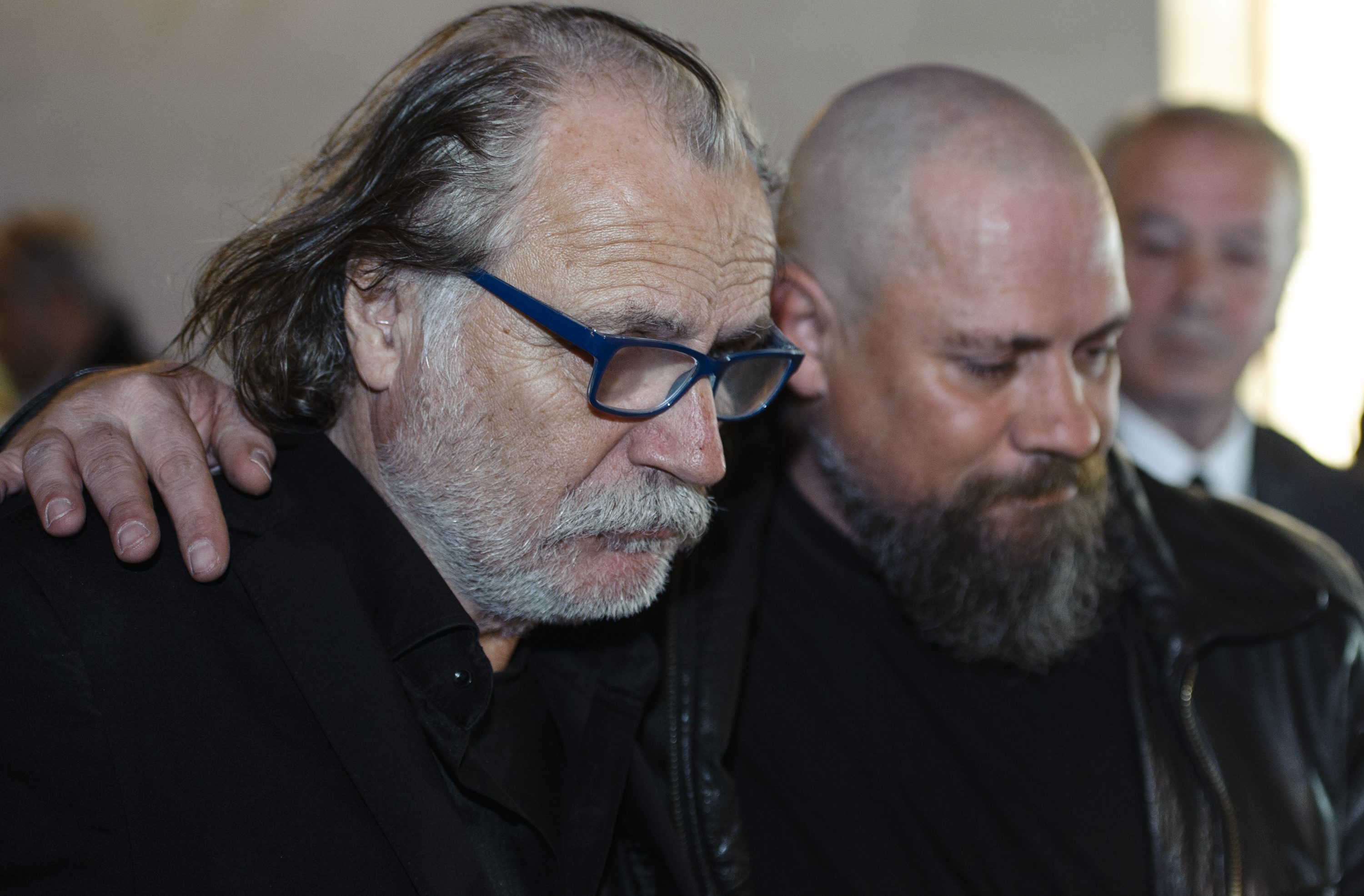 Na fotografiji: Rade Šerbedžija i Boris Dežulović