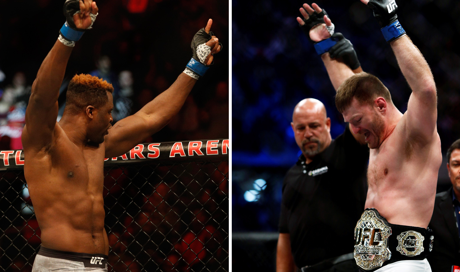 Francis Ngannou i Stipe Miočić 