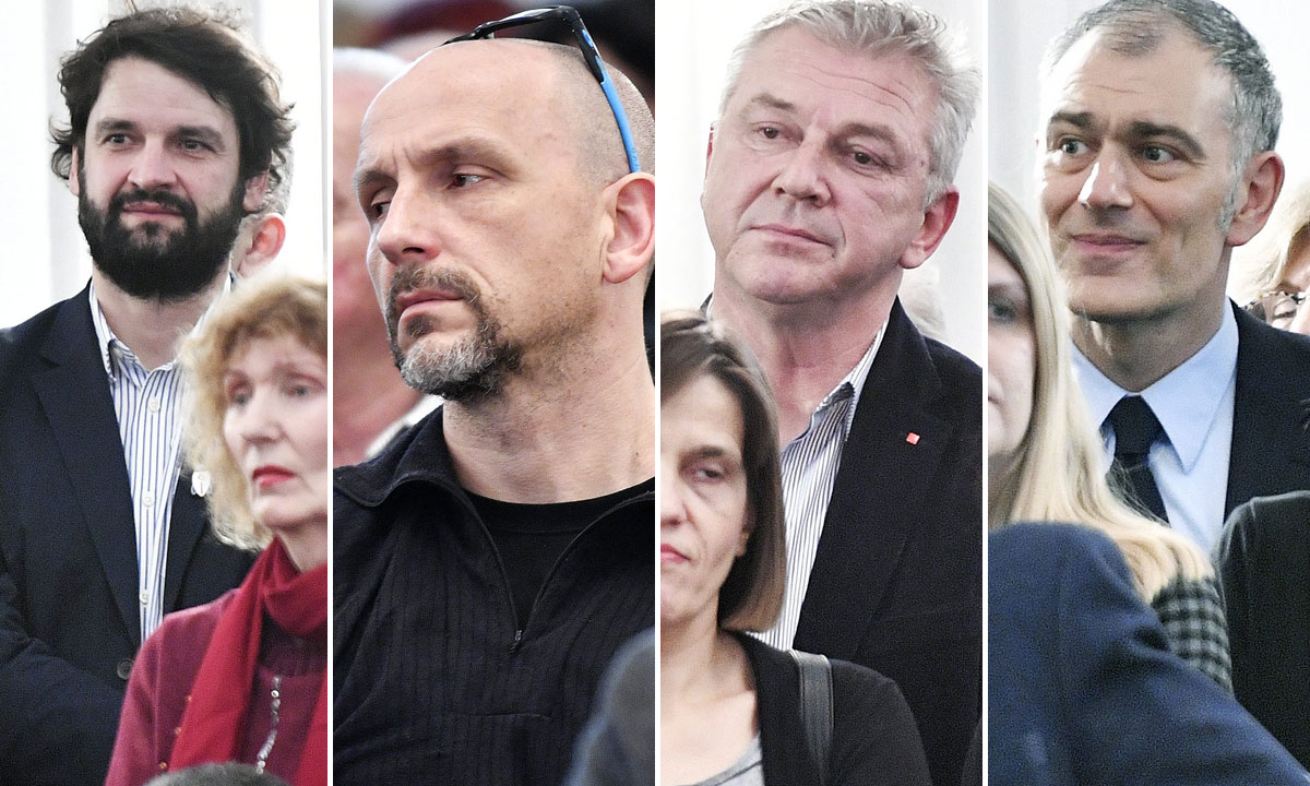 Boris Jokić, Aleksandar Stanković, Ranko Ostojić, Emil Tedeschi