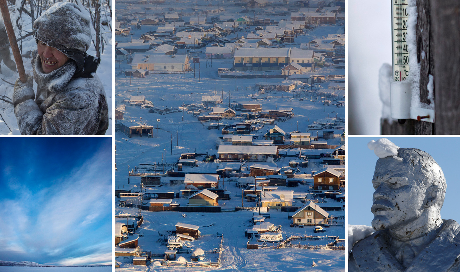 Naselje Tomtor i kadrovi iz doline Ojmjakon 