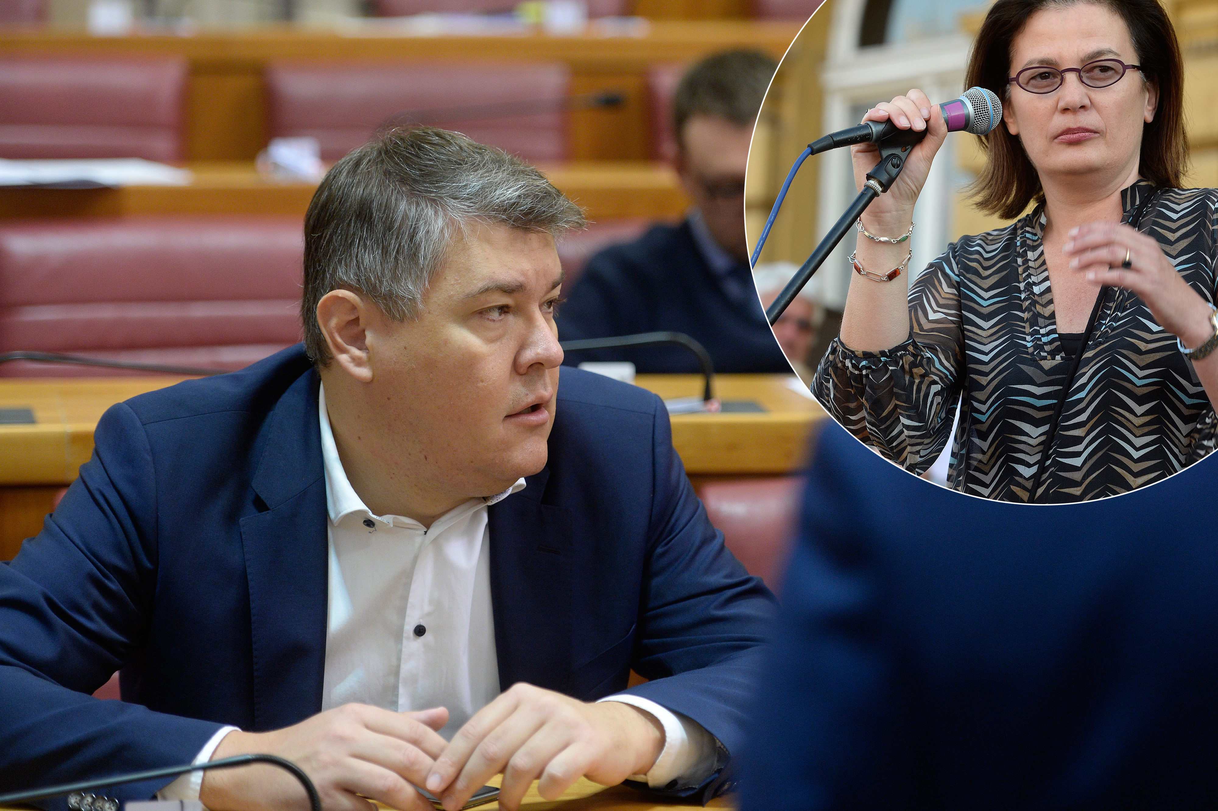 Boris Lalovac i (u krugu) Snježana Banović