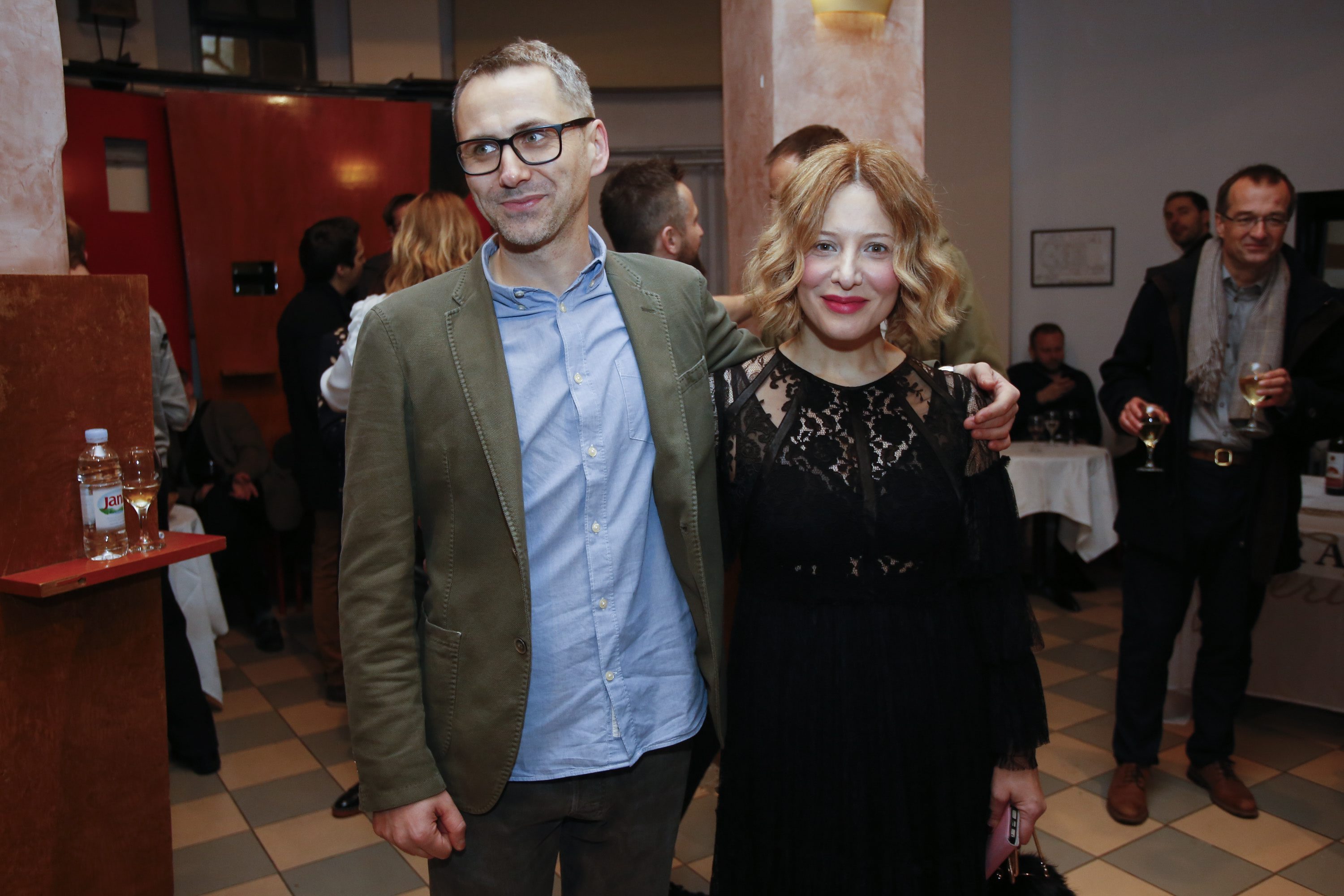 Oliver Frljić i Linda Begonja